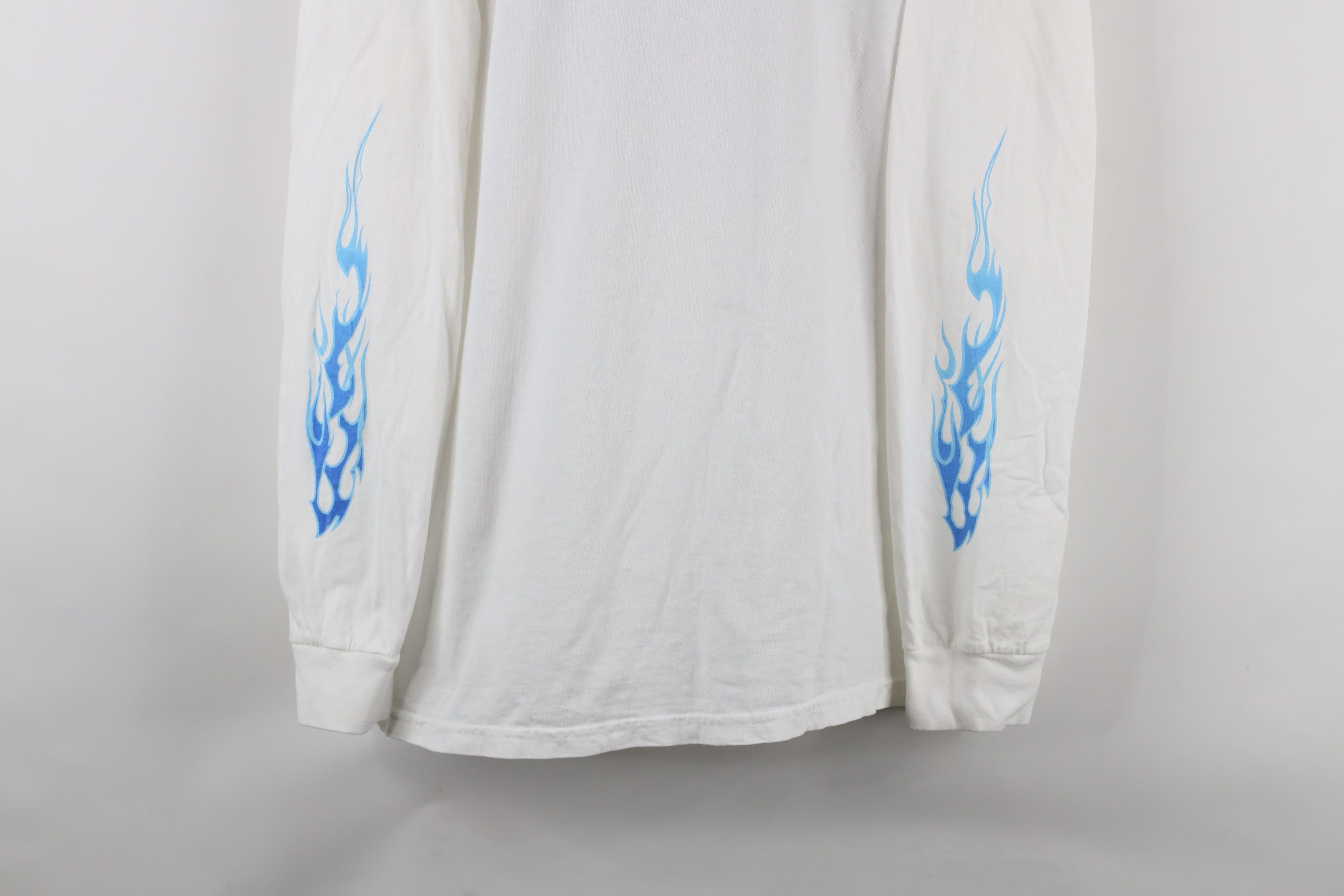 Vintage Vintage Y2K Powerade Fire Flames Racing Long Sleeve T-Shirt Size US L / EU 52-54 / 3 - 3 Thumbnail