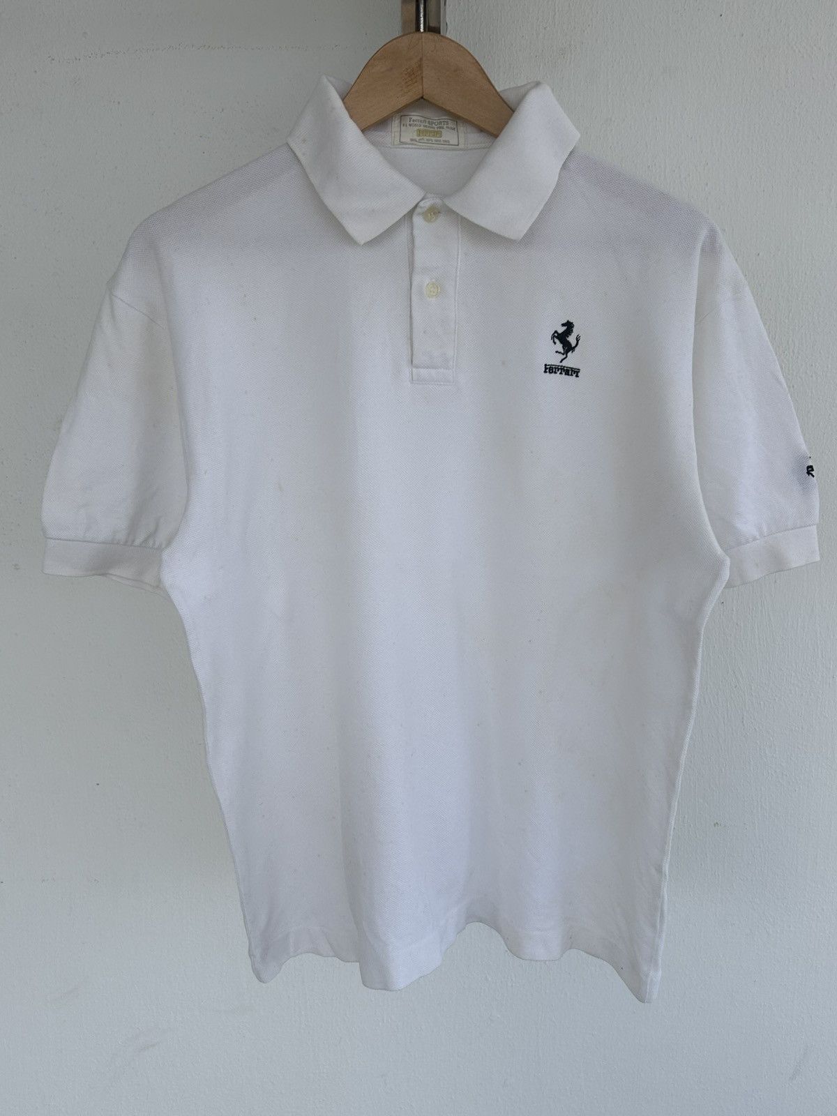Ferrari Ferrari F-1 World Grand Prix Team Vintage Polo Size US L / EU 52-54 / 3 - 1 Thumbnail