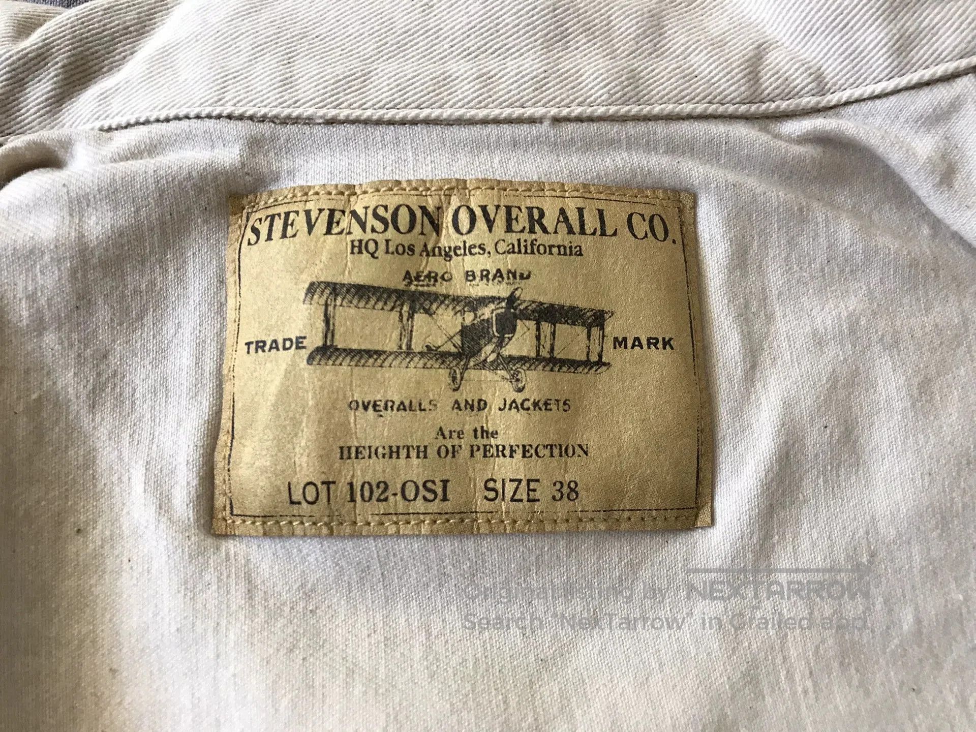 Stevenson Overall Co. Stevenson Overall Type 2 Jacket. Size US M / EU 48-50 / 2 - 8 Thumbnail