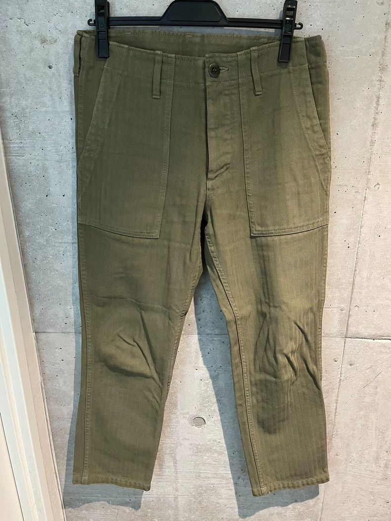 Other Visvim Visvim 19SS HW Drill Mil Pants Size 2-2507 Size US 26 / EU 42 - 1 Thumbnail