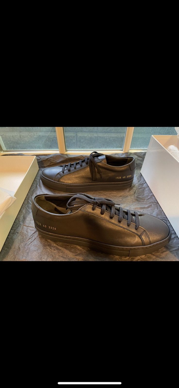 Common Projects NEW ACHILLES LOW NAVY Size US 7 / EU 40 - 5 Thumbnail