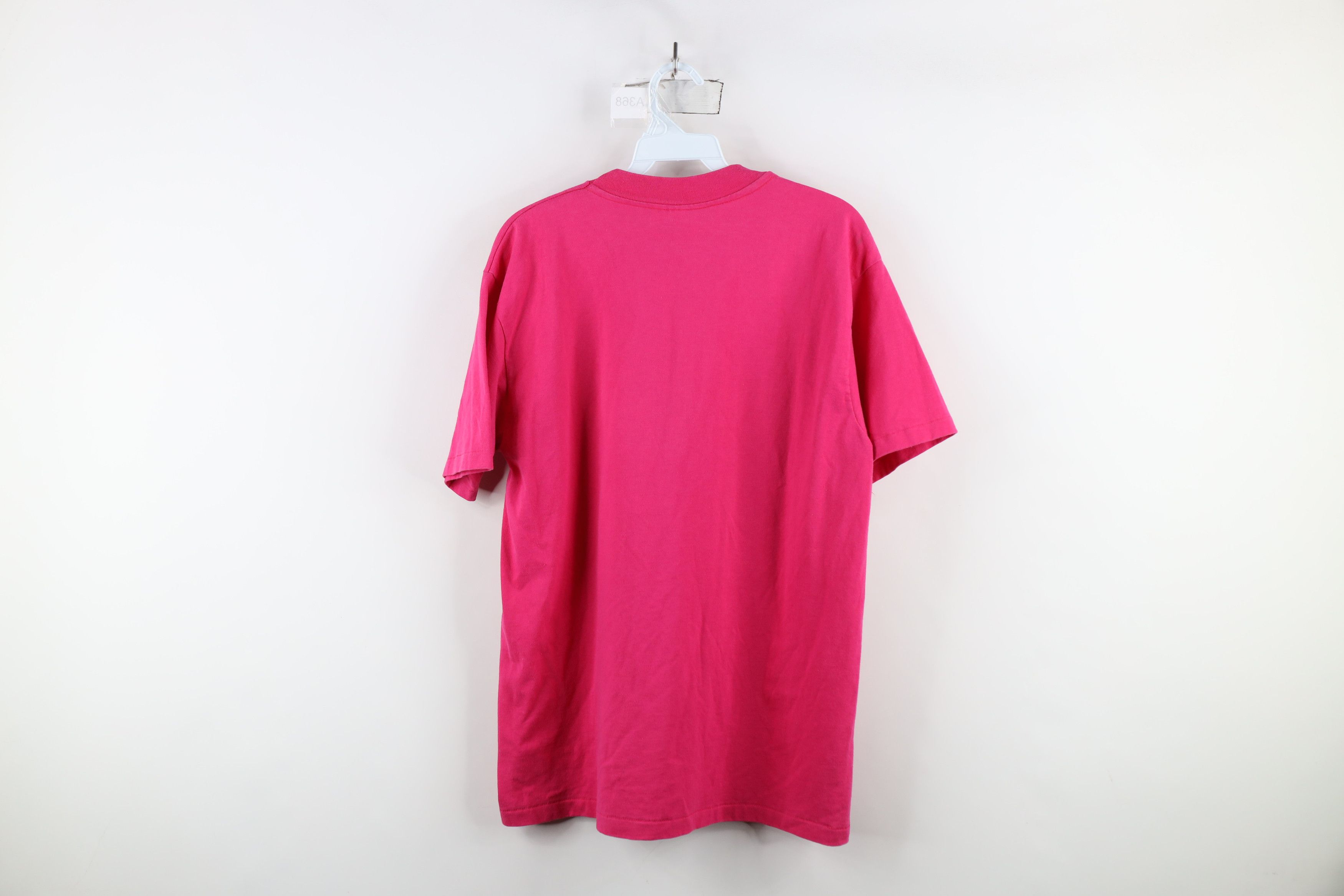 Hanes × Vintage Vintage 80s 90s Dockers x Levis Spell Out T-Shirt Pink USA Size US L / EU 52-54 / 3 - 8 Thumbnail