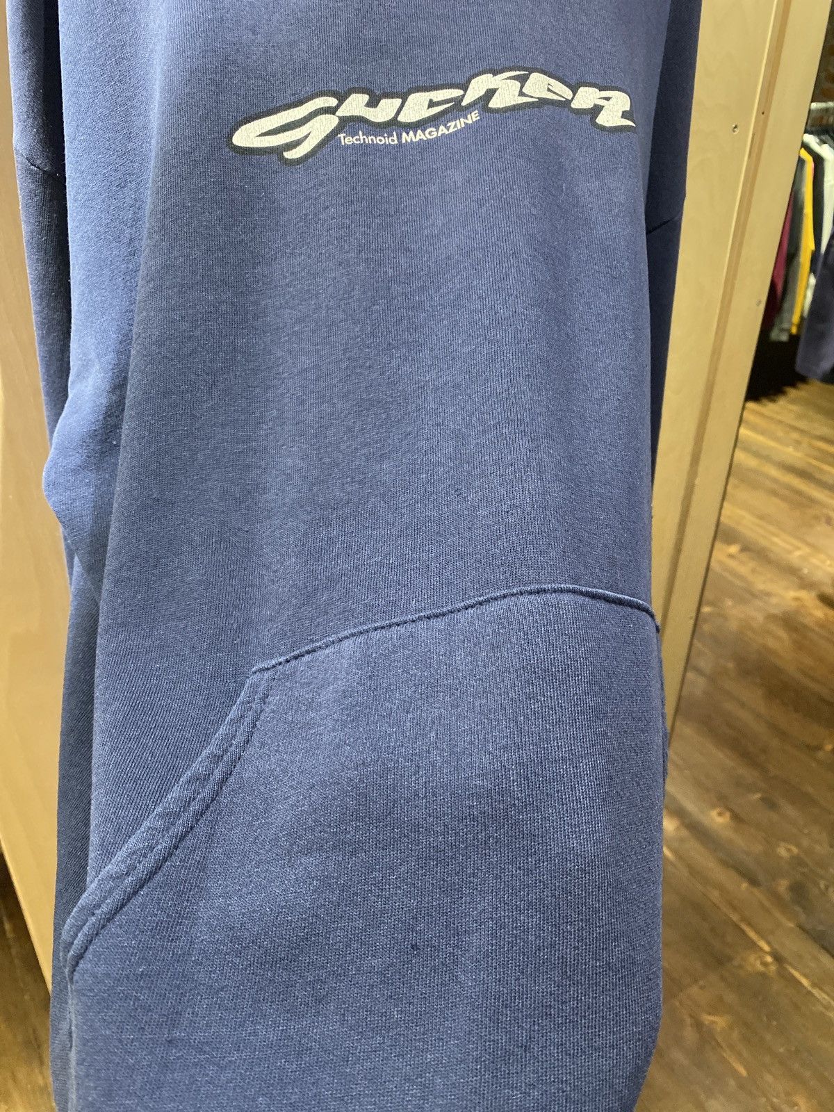 Jerzees sucker technoid magazine hoodie Size US XL / EU 56 / 4 - 6 Thumbnail