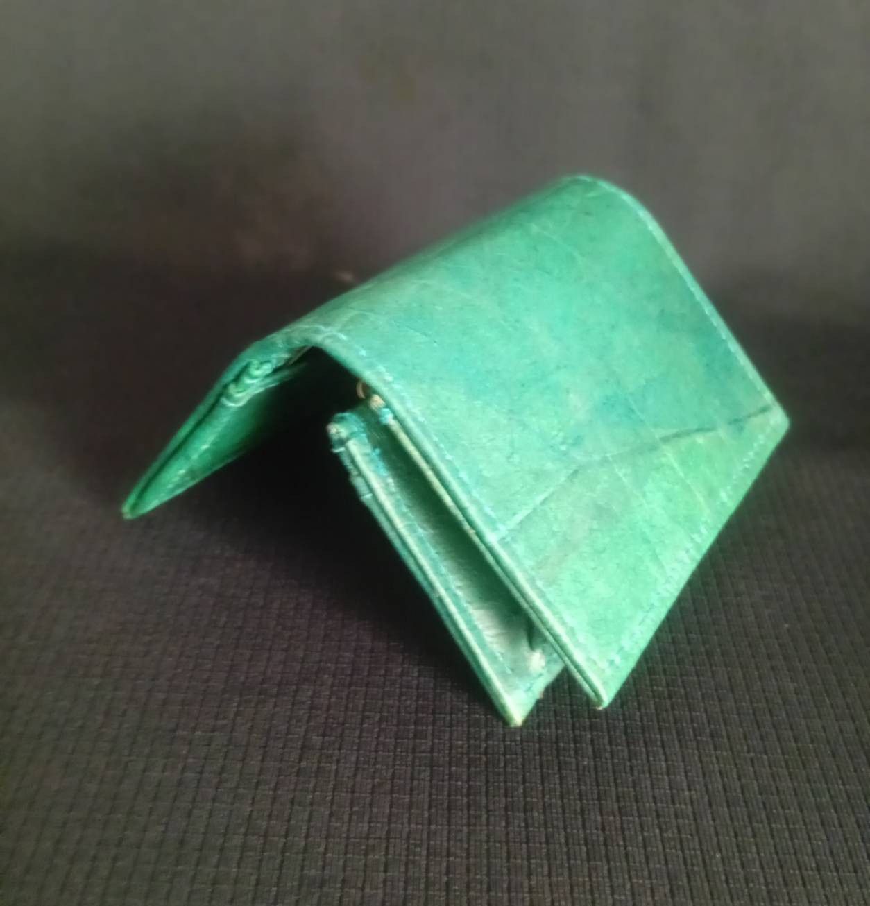 Other GREEN MAGNET NAME CARD WALLET LEAF LEATHER NAME CARD HOLDER Size ONE SIZE - 2 Thumbnail