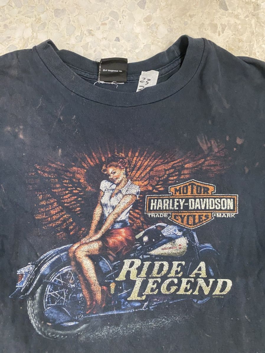 Harley Davidson Vintage haRLEY & davidson HD DISTRESSED TEE SIZE XL 3381 Size US XL / EU 56 / 4 - 3 Thumbnail