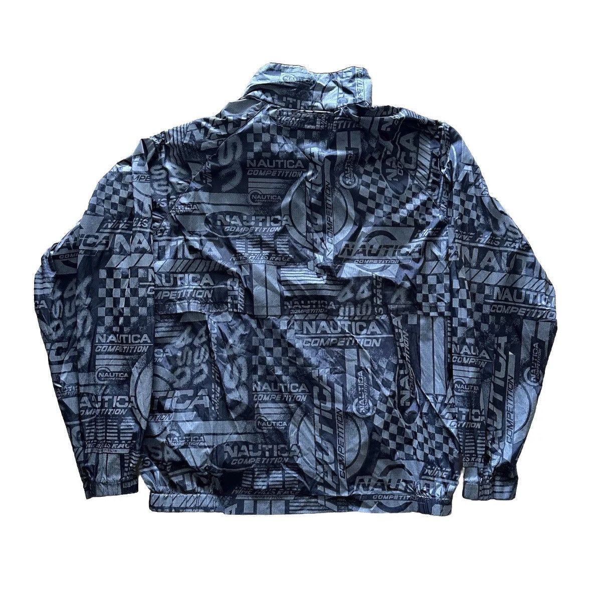 Nautica × Vintage Vintage 90s Nautica Competition Reflect 3M AOP Jacket Size US L / EU 52-54 / 3 - 2 Thumbnail