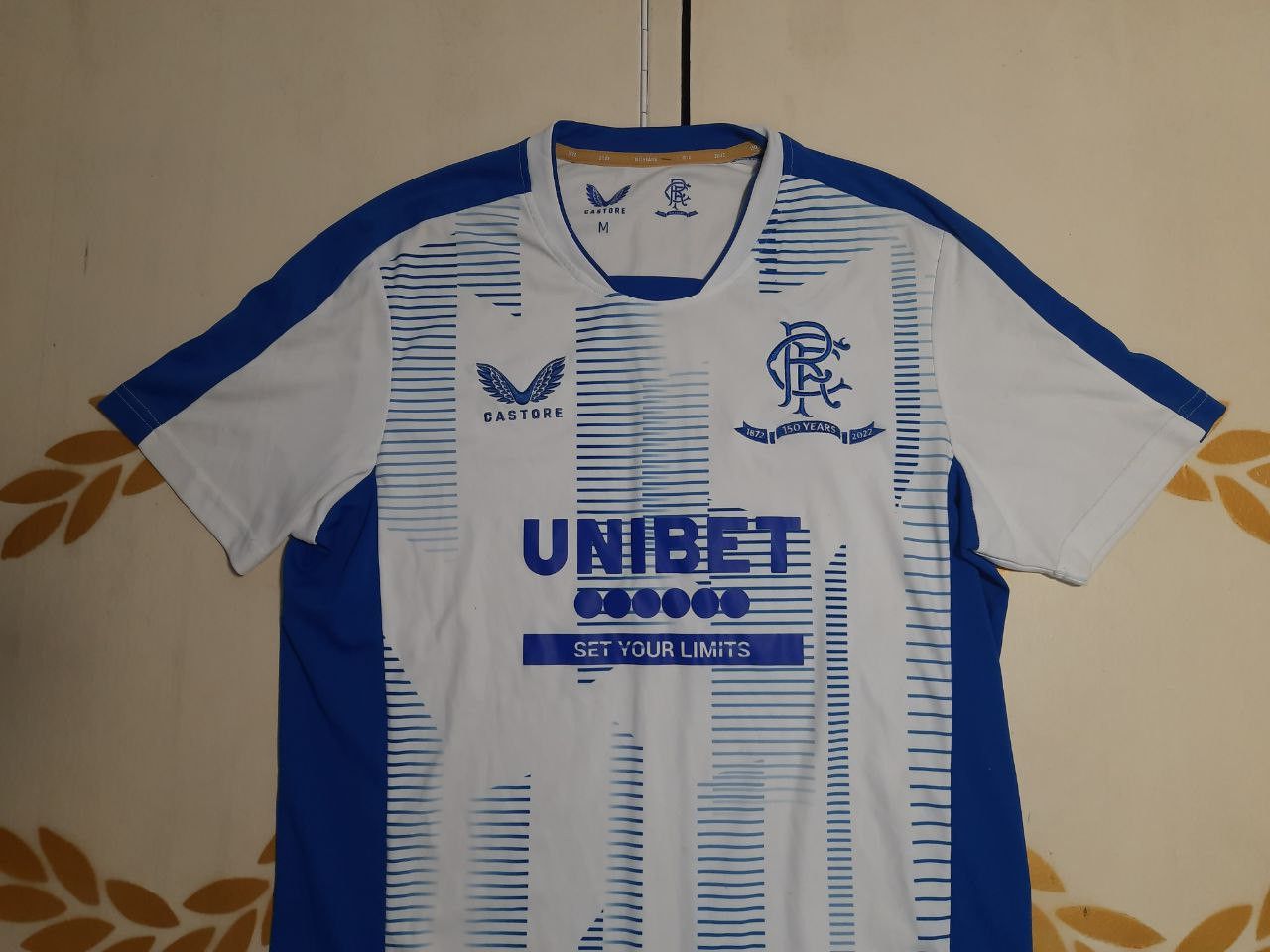 Other Castore Glasgow Rangers Jersey 150th Anniversary 2021-2022 Size US M / EU 48-50 / 2 - 5 Thumbnail