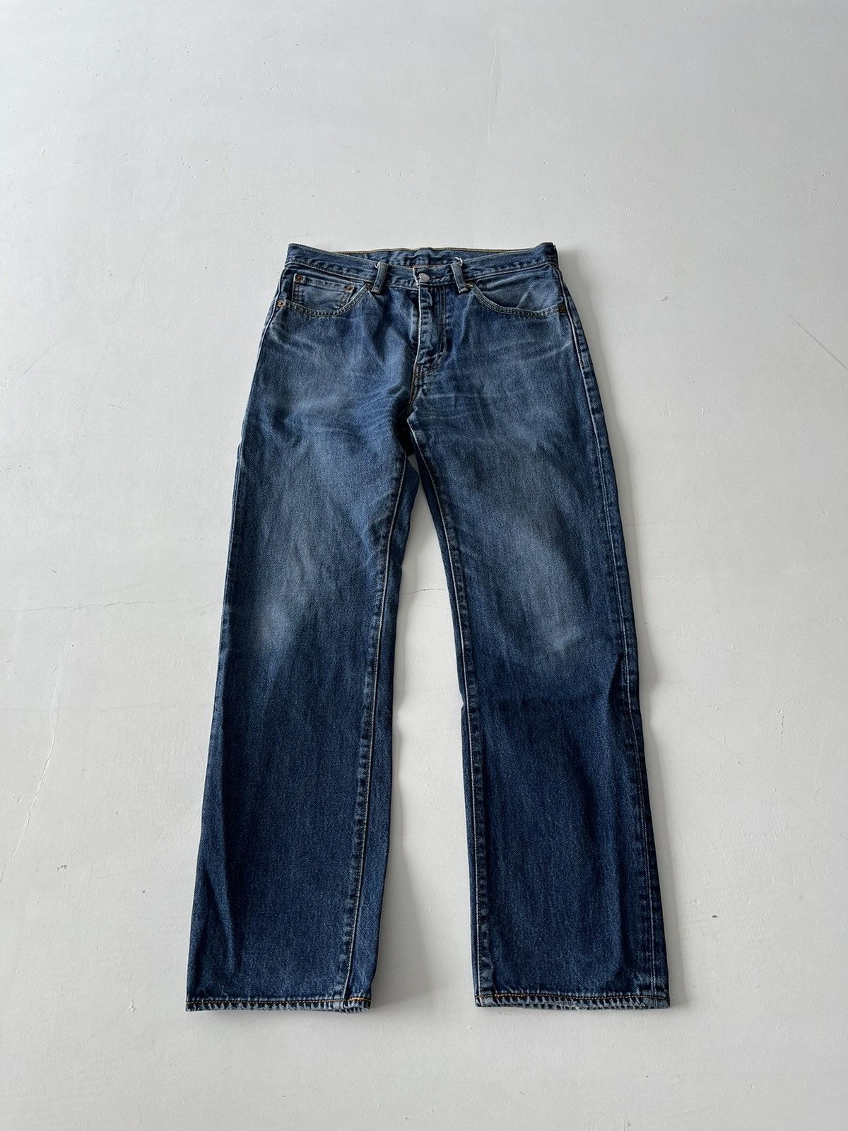 Indigo × Levi's × Levi's Vintage Clothing vintage Levi’s 507 04 boot cut flare dirty jeans avant garde Size US 33 - 2 Thumbnail