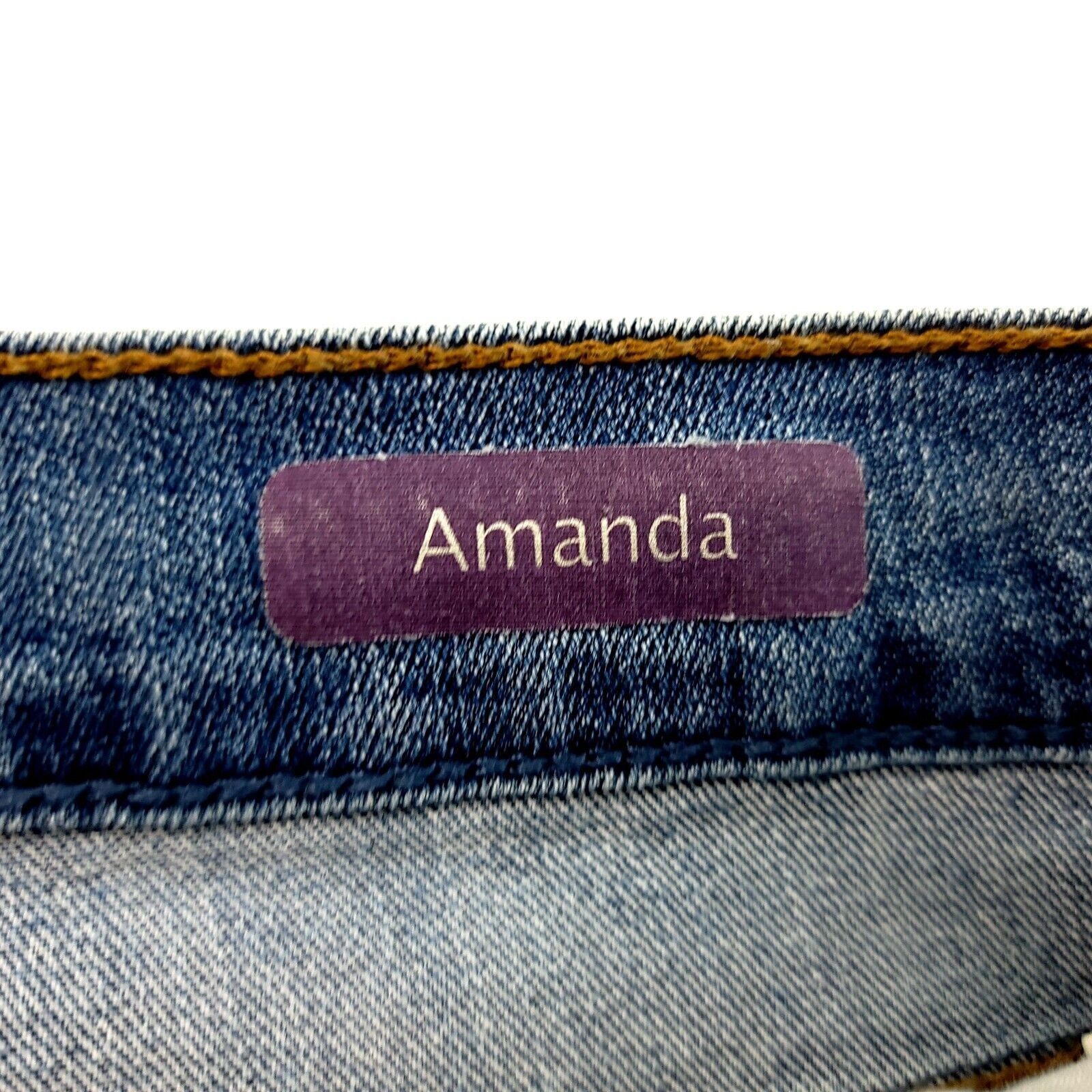 Gloria Vanderbilt Gloria Vanderbilt Amanda Denim Blue High Rise Jeans Size 12 Size 34" / US 12 / IT 48 - 6 Thumbnail
