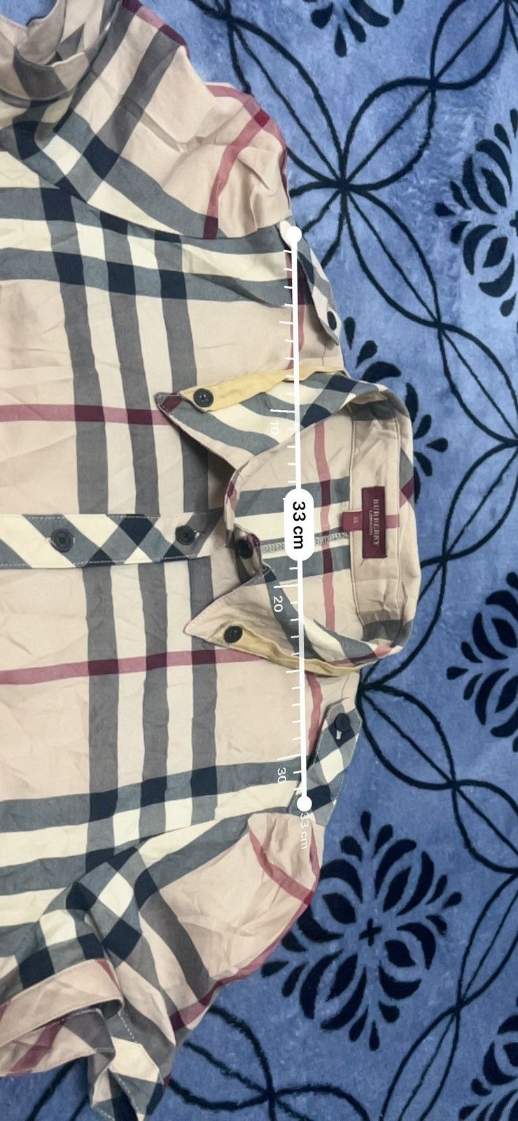 Burberry Burberry Nova Check - vintage 90’s buttons up Size XL / US 12-14 / IT 48-50 - 9 Thumbnail