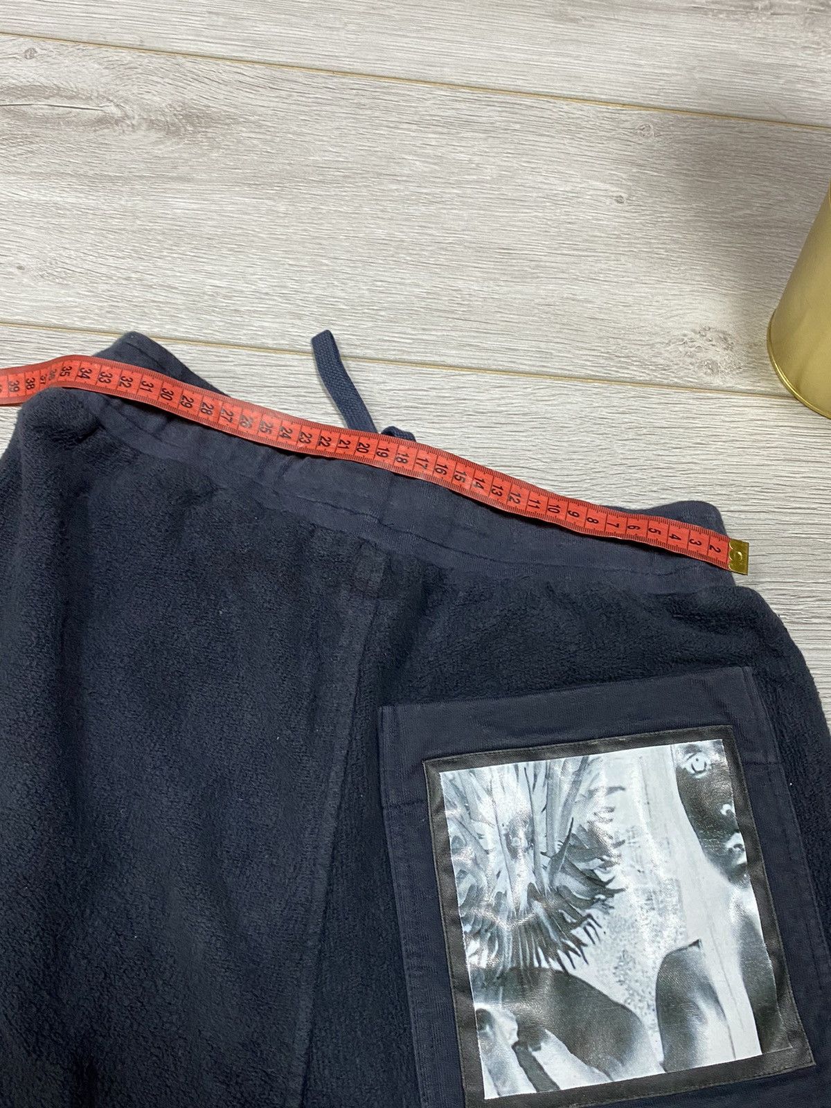 Julius ISDN Japanese RARE image fleece/cotton vintage wide pants Size US 32 / EU 48 - 11 Thumbnail