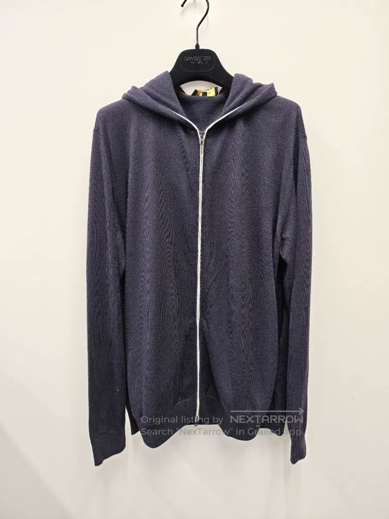 Loro Piana Loro Piana Men's Spring Autumn Cashmere Knitwear Jacket Size US XL / EU 56 / 4 - 7 Thumbnail