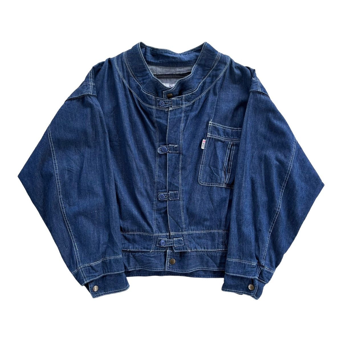 Hai Sporting Gear × Issey Miyake Hai Sporting Gear by Issey Miyake Boxy Fit Bomber Jacket Size US M / EU 48-50 / 2 - 1 Thumbnail