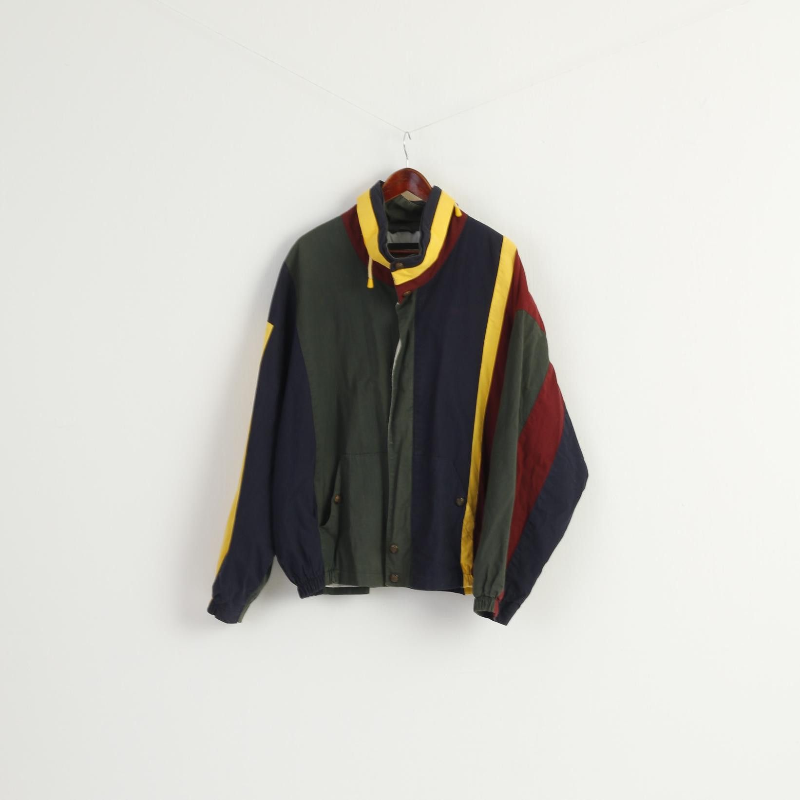 Vintage Stratojac Men XL Jacket Vintage 90s Navy Bomber 0997 Size US XL / EU 56 / 4 - 2 Thumbnail