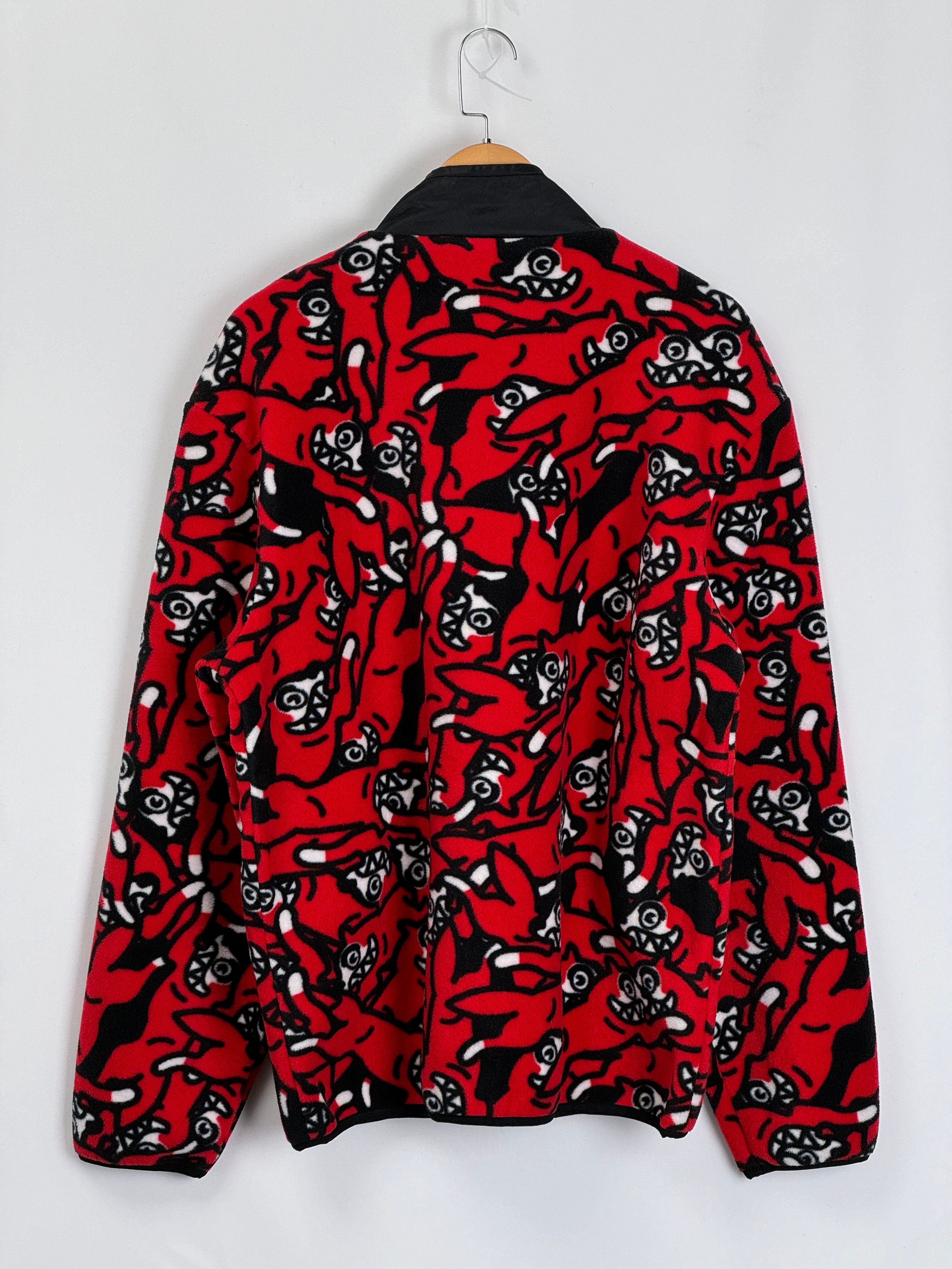 Icecream UNWORN* Icecream Lock Up Fleece Jacket - Black Size US L / EU 52-54 / 3 - 6 Thumbnail