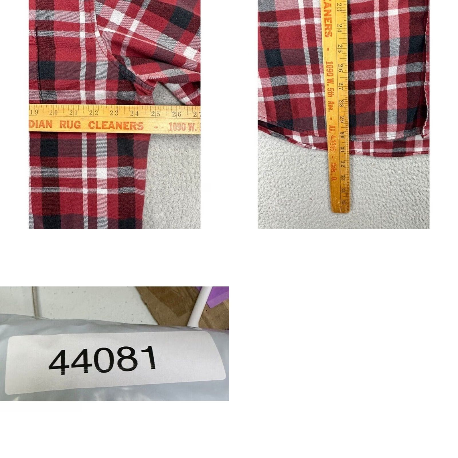 Eddie Bauer Eddie Bauer Flannel Shirt Mens Large Tall Red Black Plaid Button-Down Relaxed Cotton Shirt Size US L / EU 52-54 / 3 - 8 Thumbnail
