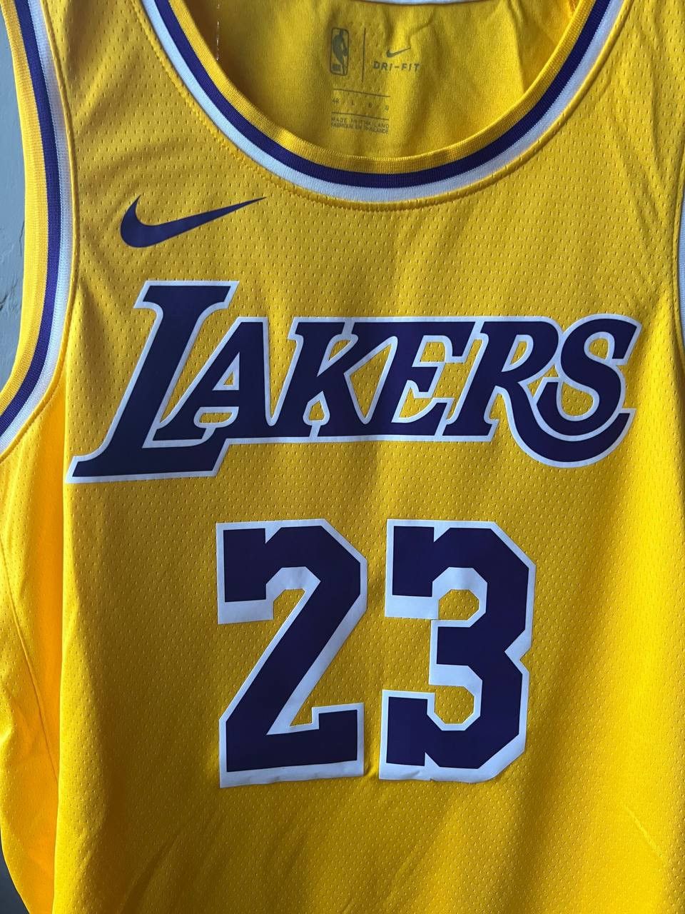 NBA 2020 LOS ANGELES LAKERS #23 JAMES LEBRON BASKETBALL JERSEY L Size US L / EU 52-54 / 3 - 3 Thumbnail