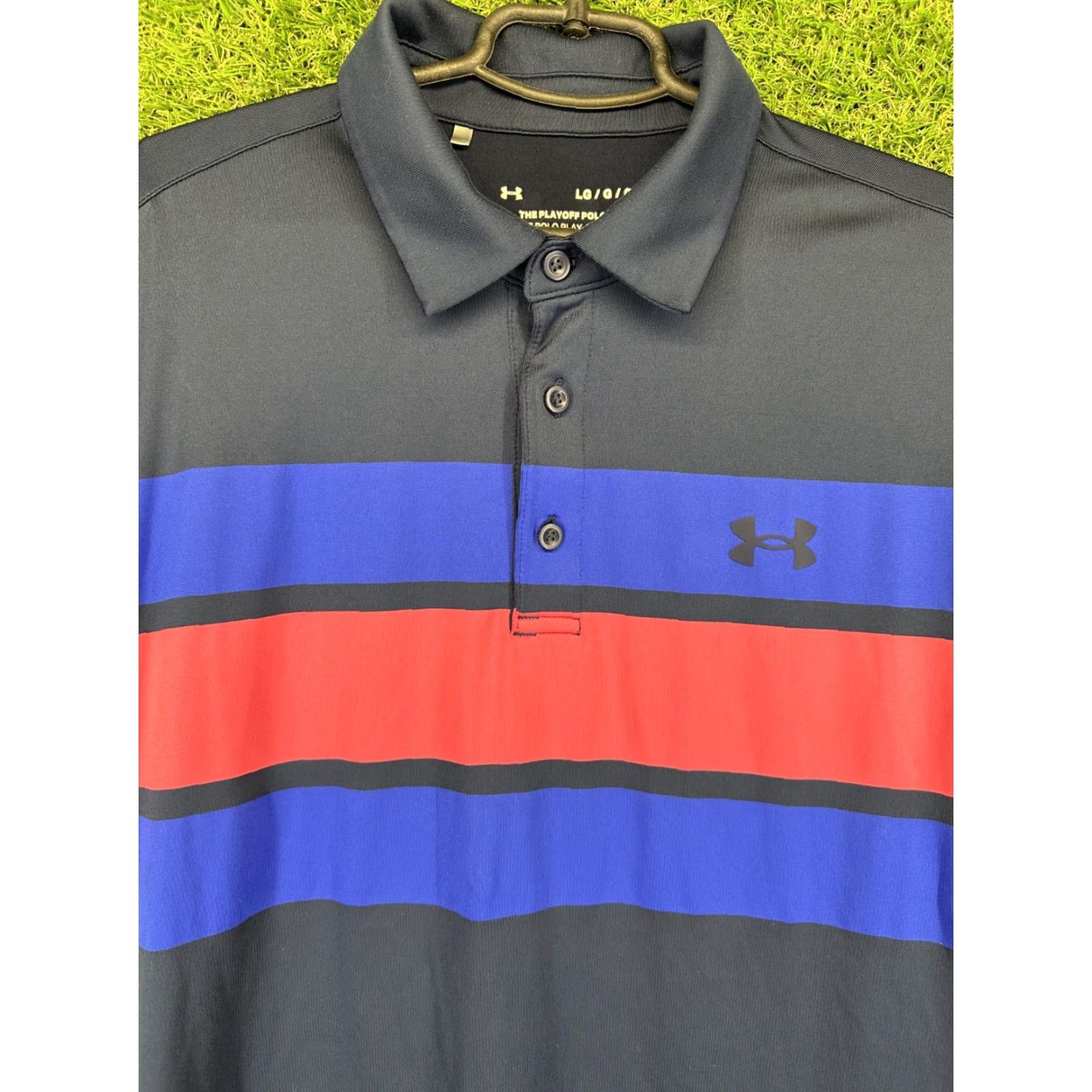Under Armour Under Armour Performance Polo Shirt Men L Navy blue Solid Short Sleeve 2021 Polo Size US L / EU 52-54 / 3 - 6 Thumbnail