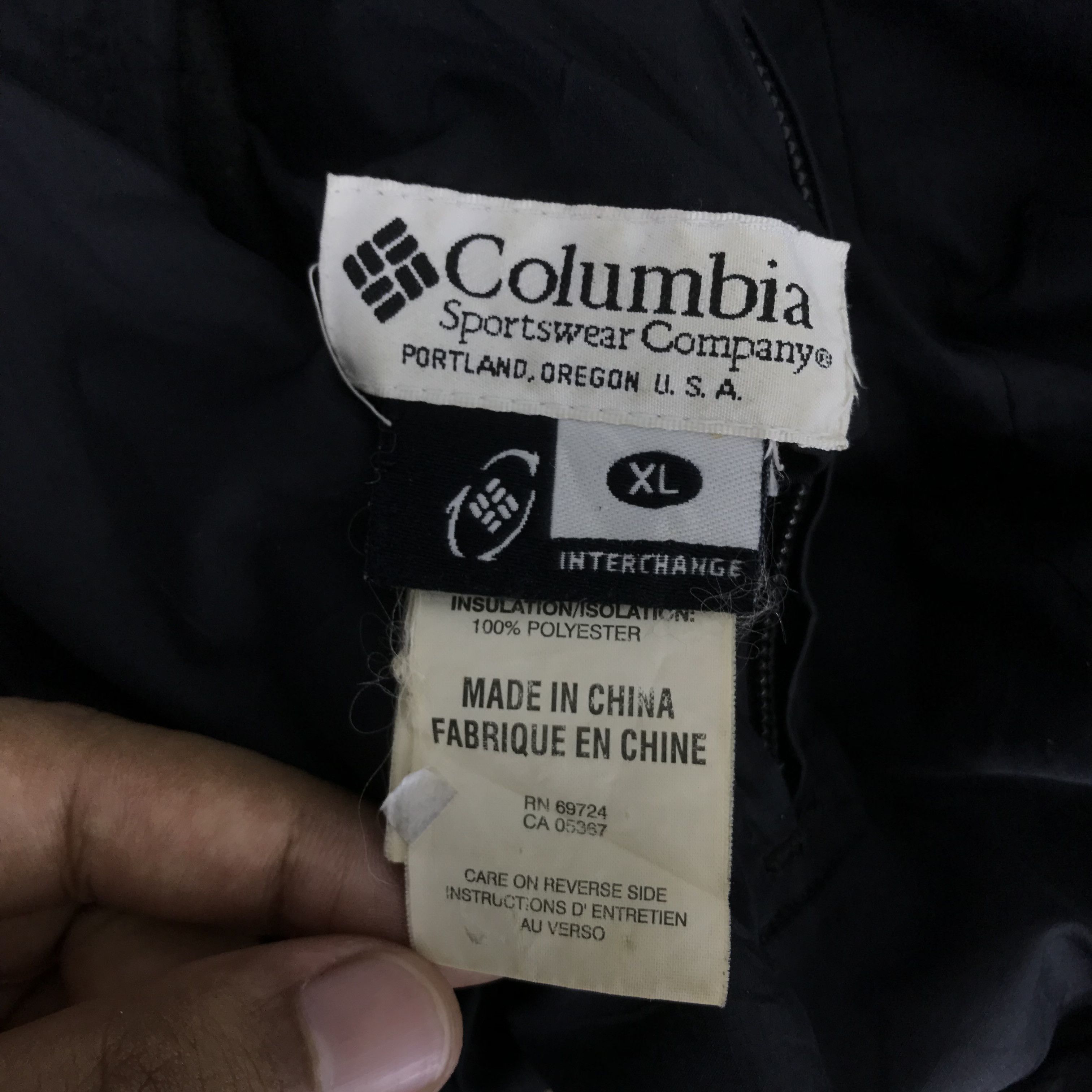 Columbia × Vintage Vintage 90's Columbia Reversible Jacket Xlarge Columbia Usa Size US XL / EU 56 / 4 - 12 Thumbnail