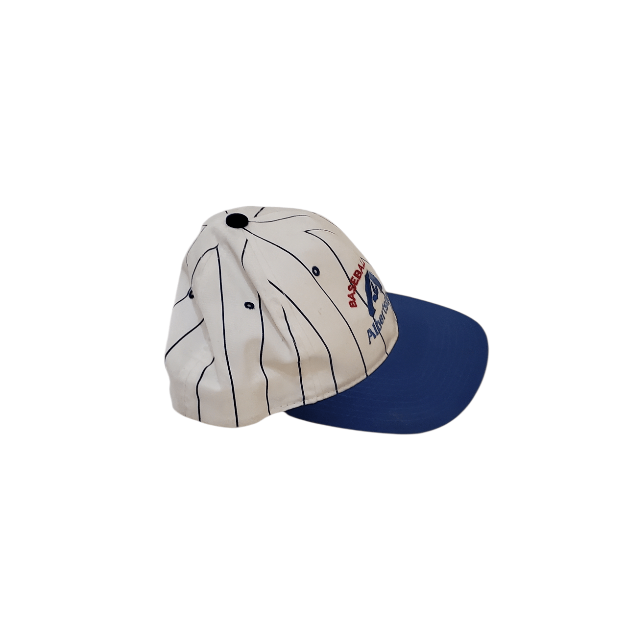 Vintage 90s Albertsons Pinstripe Snapback Size ONE SIZE - 4 Thumbnail
