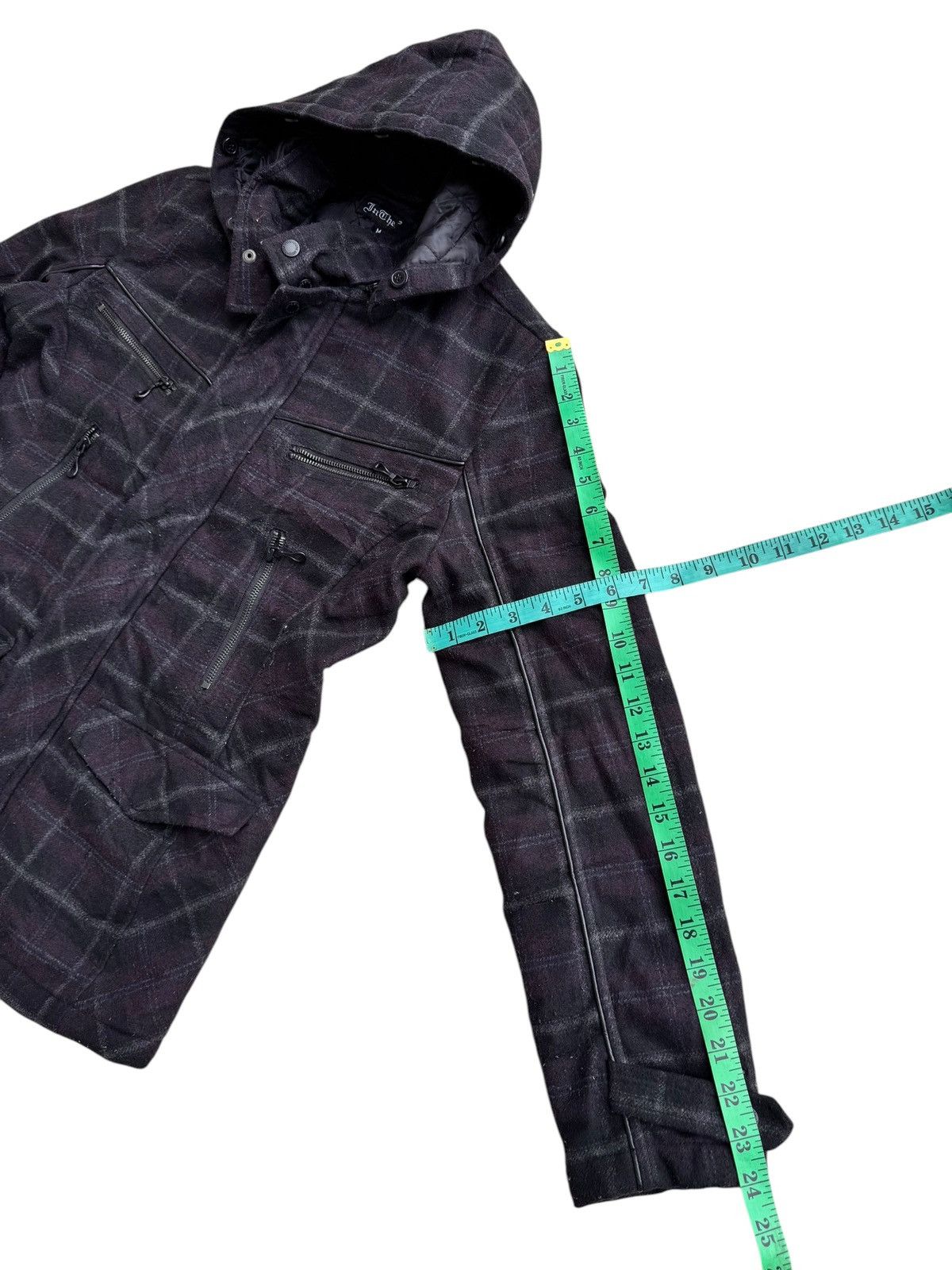 In The Attic 🔥 Japanese Brand In The Attic Black Plaid Jacket Size US S / EU 44-46 / 1 - 20 Thumbnail