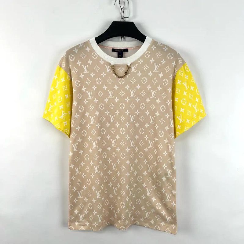 Louis Vuitton Louis Vuitton Colorful Cotton Short Sleeve T-Shirt 0089 Size S / US 4 / IT 40 - 1 Thumbnail