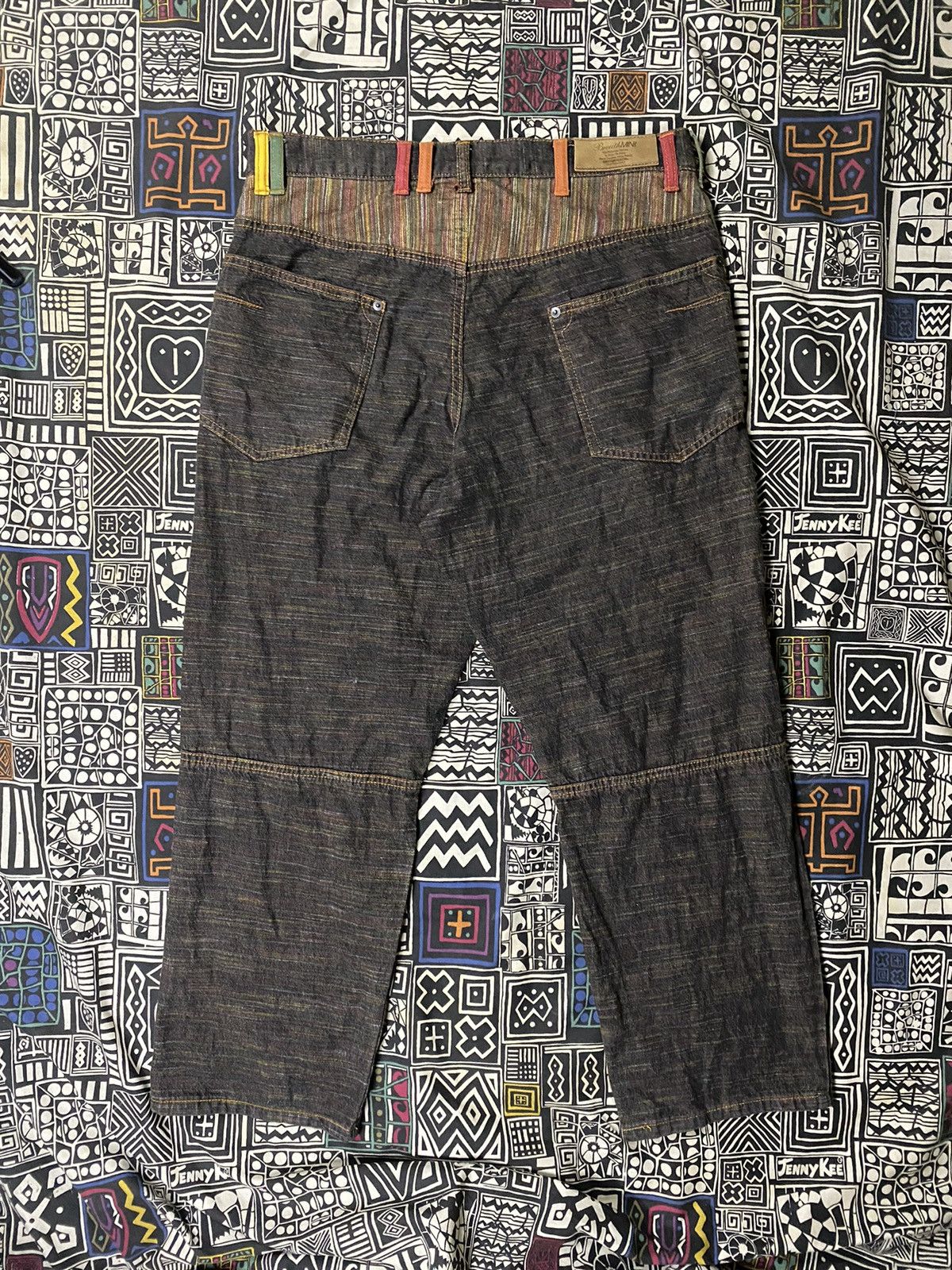 Japanese Brand BreathMINT crayon kapital jeans style Size US 34 / EU 50 - 6 Thumbnail