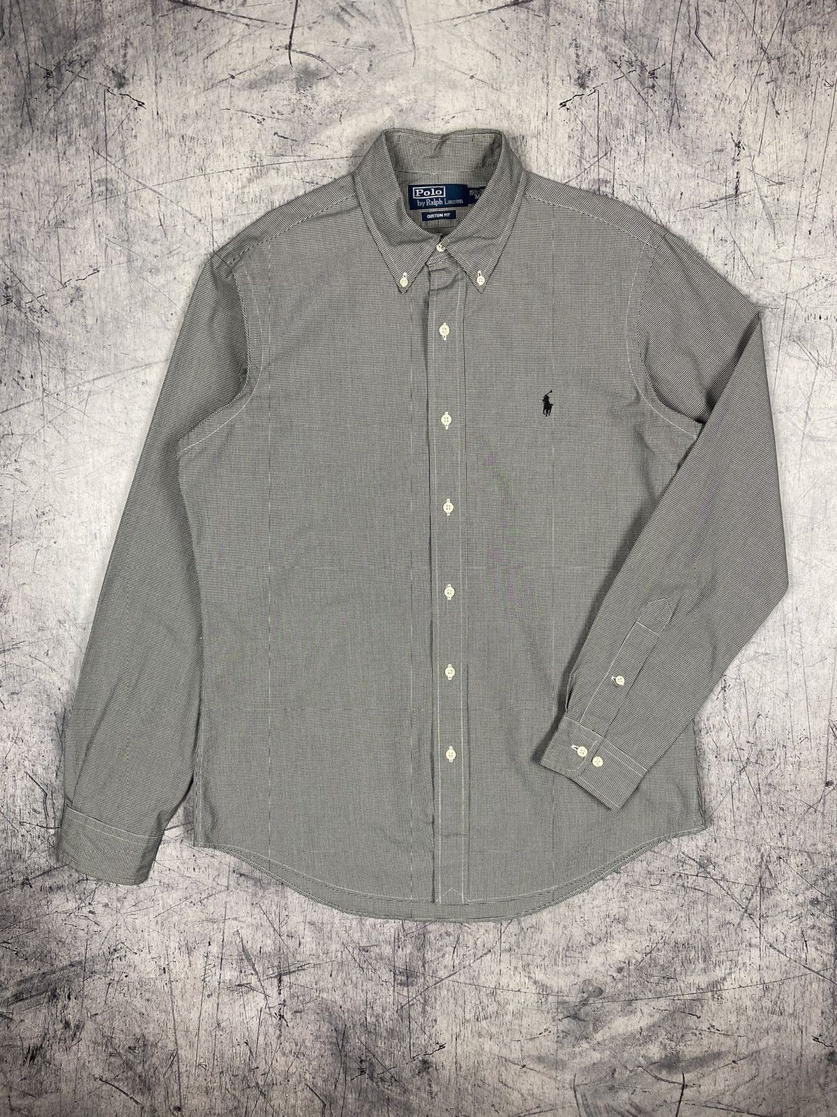 Polo Ralph Lauren × Ralph Lauren × Vintage Vintage Polo Ralph Lauren Basic Checkered Button Up Shirt Size US M / EU 48-50 / 2 - 2 Thumbnail