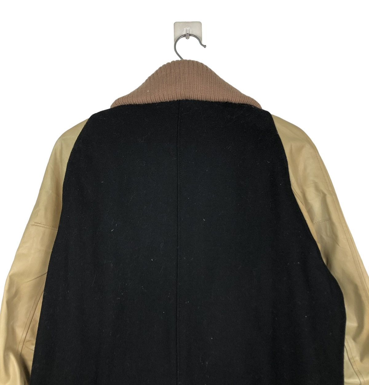 Japanese Brand 🔥VINTAGE LEATHER JACKET HANDSUMES ISSEY MIYAKE JAPAN Size US L / EU 52-54 / 3 - 9 Thumbnail