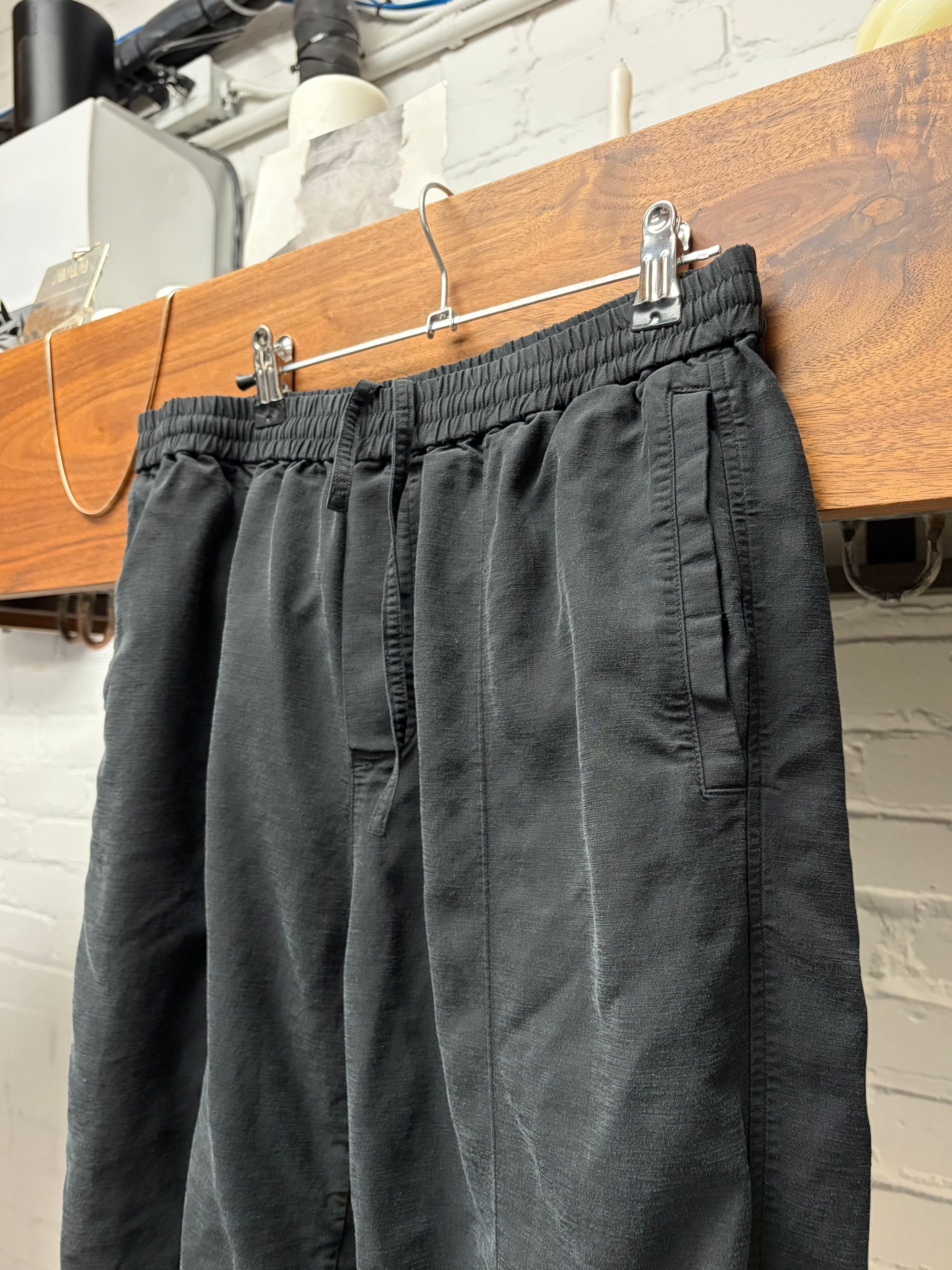 Helmut Lang Helmut Lang Black ‘Relaxed Cut’ Black Trousers Size US 30 / EU 46 - 2 Thumbnail