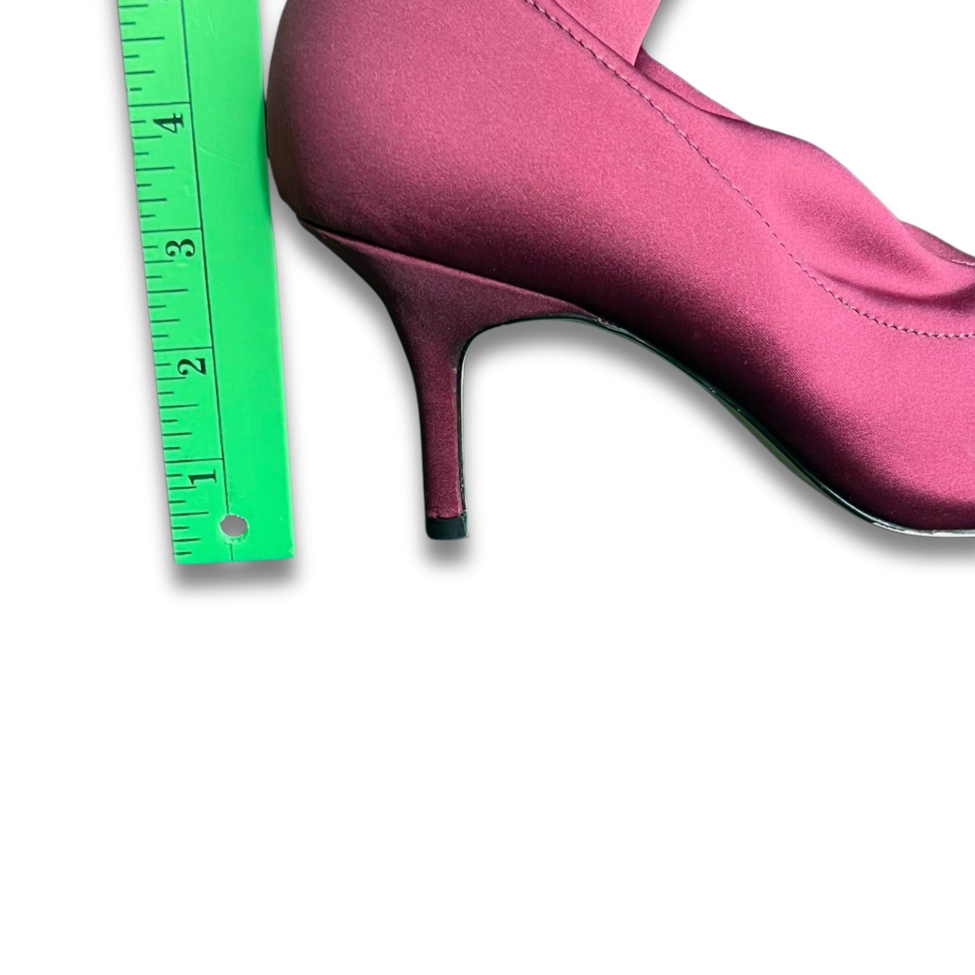 Zara Zara Hot Pink Satin Ankle Boots Size 7.5 Pointed Toe Stilett Size US 7.5 / IT 37.5 - 9 Thumbnail