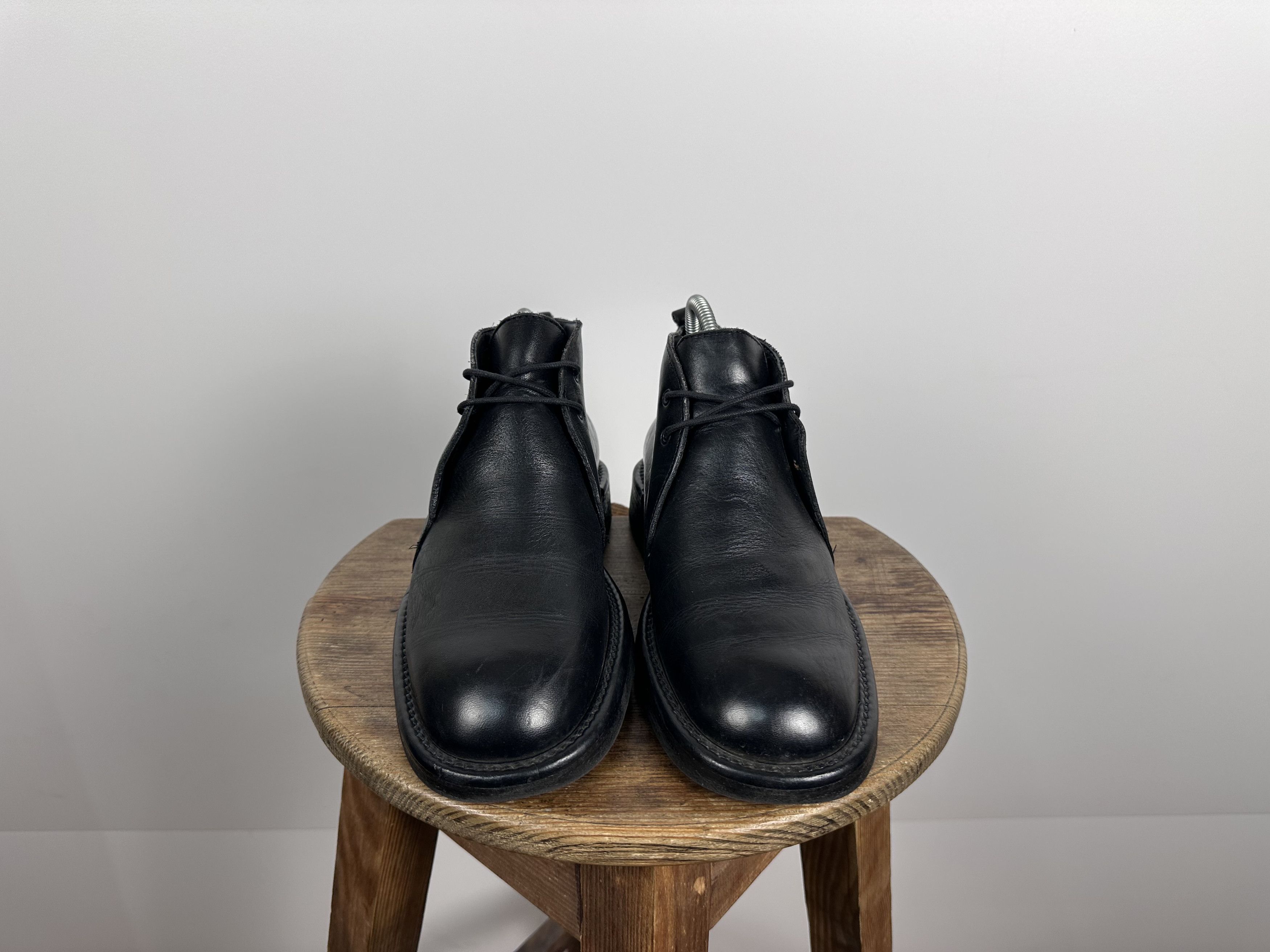 Kenzo × Vintage Vintage KENZO HOOME Boots Authentic Black Leather Shoes 40 Size US 7 / EU 40 - 3 Thumbnail