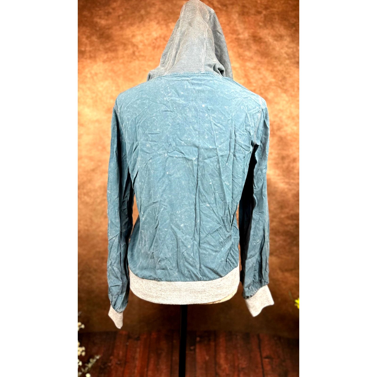 Other Chaser Coastal Cloth Zip Up Hoodie Jacket Vintage Blue S Size S / US 4 / IT 40 - 8 Thumbnail