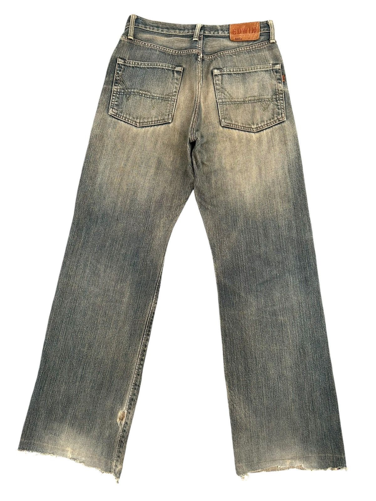 Kapital Vintage Edwin 505z Selvedge Rusty Distressed Denim jeans Size US 31 - 3 Thumbnail