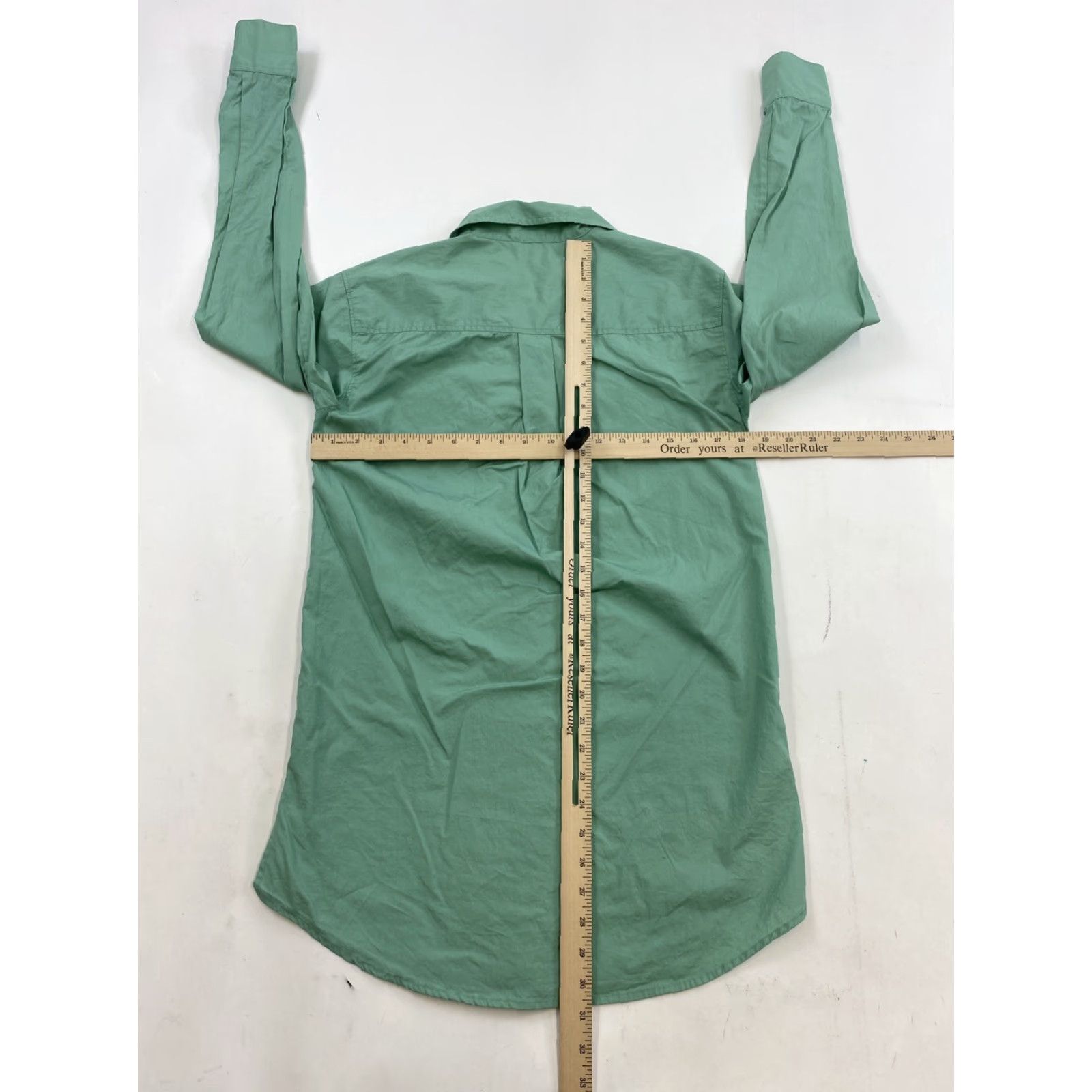 Tommy Bahama Tommy Bahama Shirt Womens 2XS XXS Green Long Sleeve Button Up Size XXS / US 00 / IT 34 - 3 Thumbnail