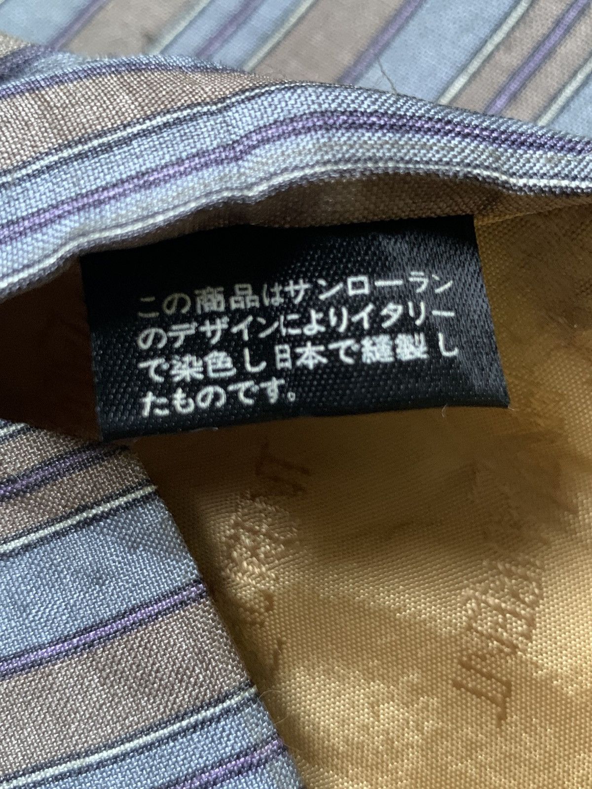 Designer × Vintage × Yves Saint Laurent Rare Design Vintage Yves Saint Laurent Ties Size ONE SIZE - 5 Thumbnail