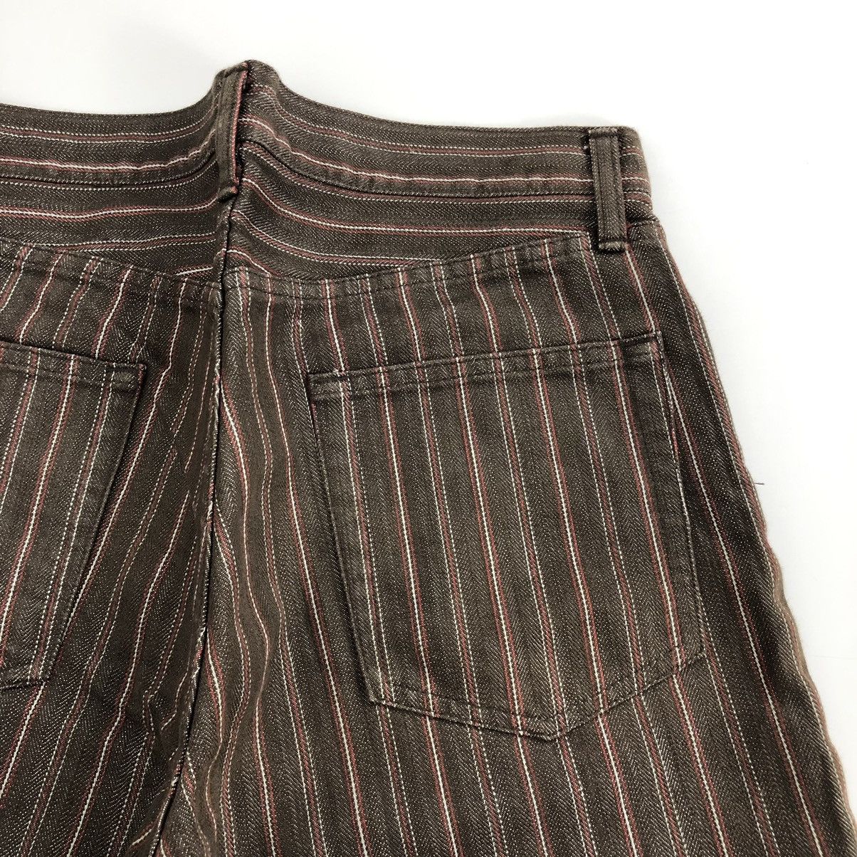 20471120 × If Six Was Nine × semanticdesign Y2K Semantic Design Striped Brown Travis Scott Denim Pants Size US 30 / EU 46 - 12 Thumbnail