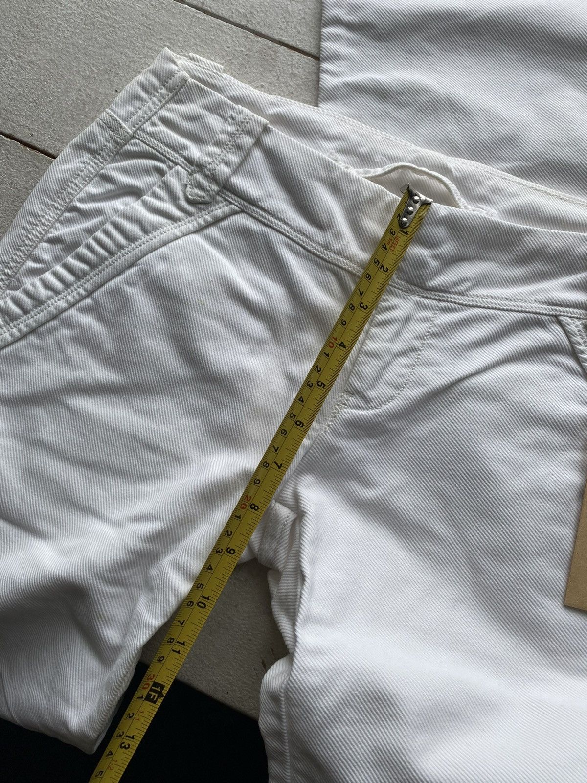 Diesel NWT Bootcut Diesel White Military Utility Pants Deadstock Size 27" / US 4 / IT 40 - 14 Thumbnail