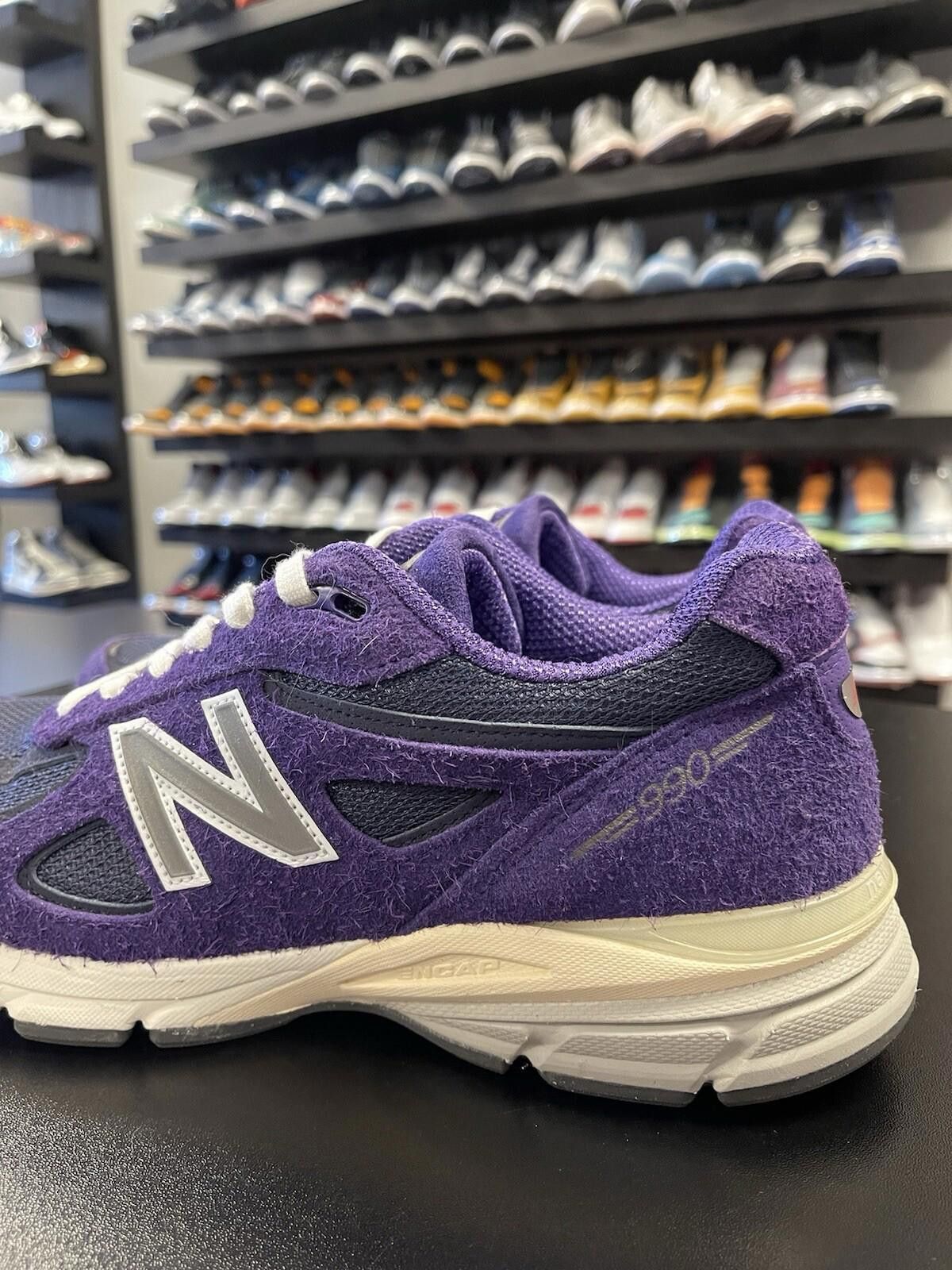 New Balance Size 10 - New Balance 990v4 Made in USA Plum Purple Size US 10 / EU 43 - 5 Thumbnail