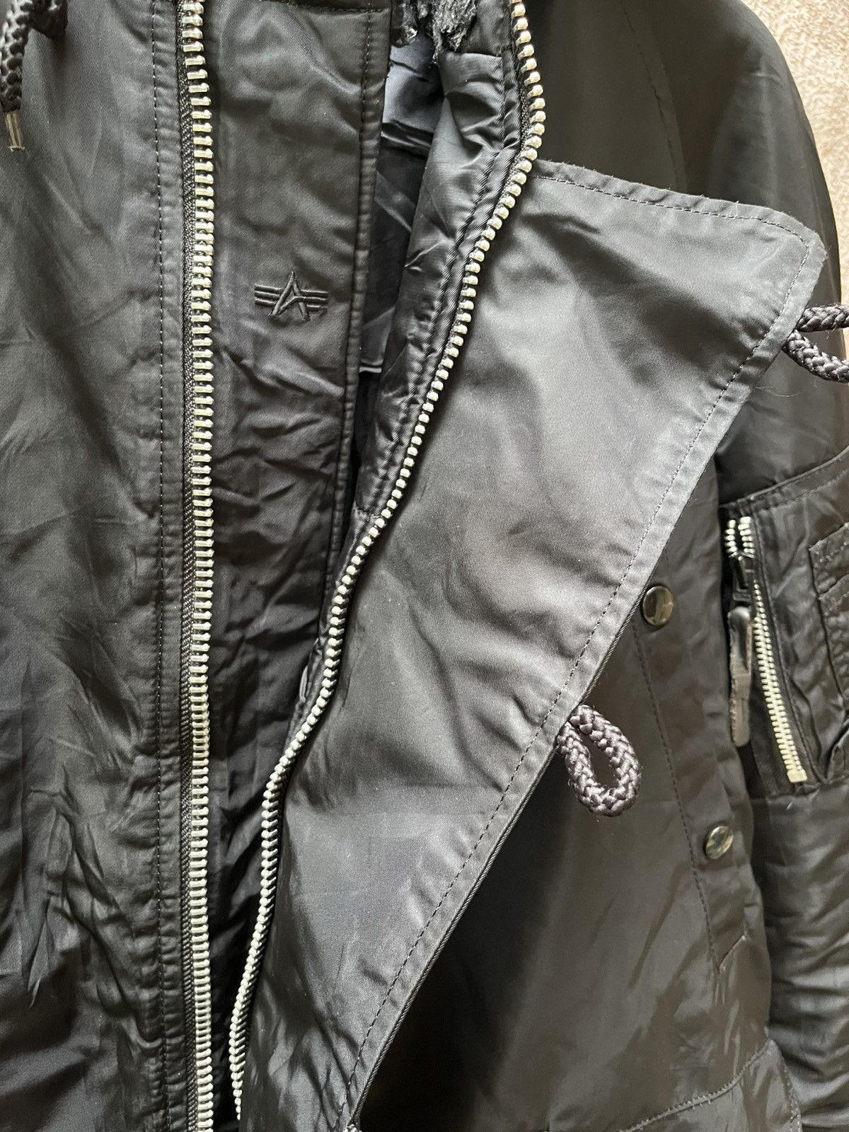 Japanese Brand Alpha Industries N-3B Parka Fur Jacket Size US S / EU 44-46 / 1 - 6 Thumbnail