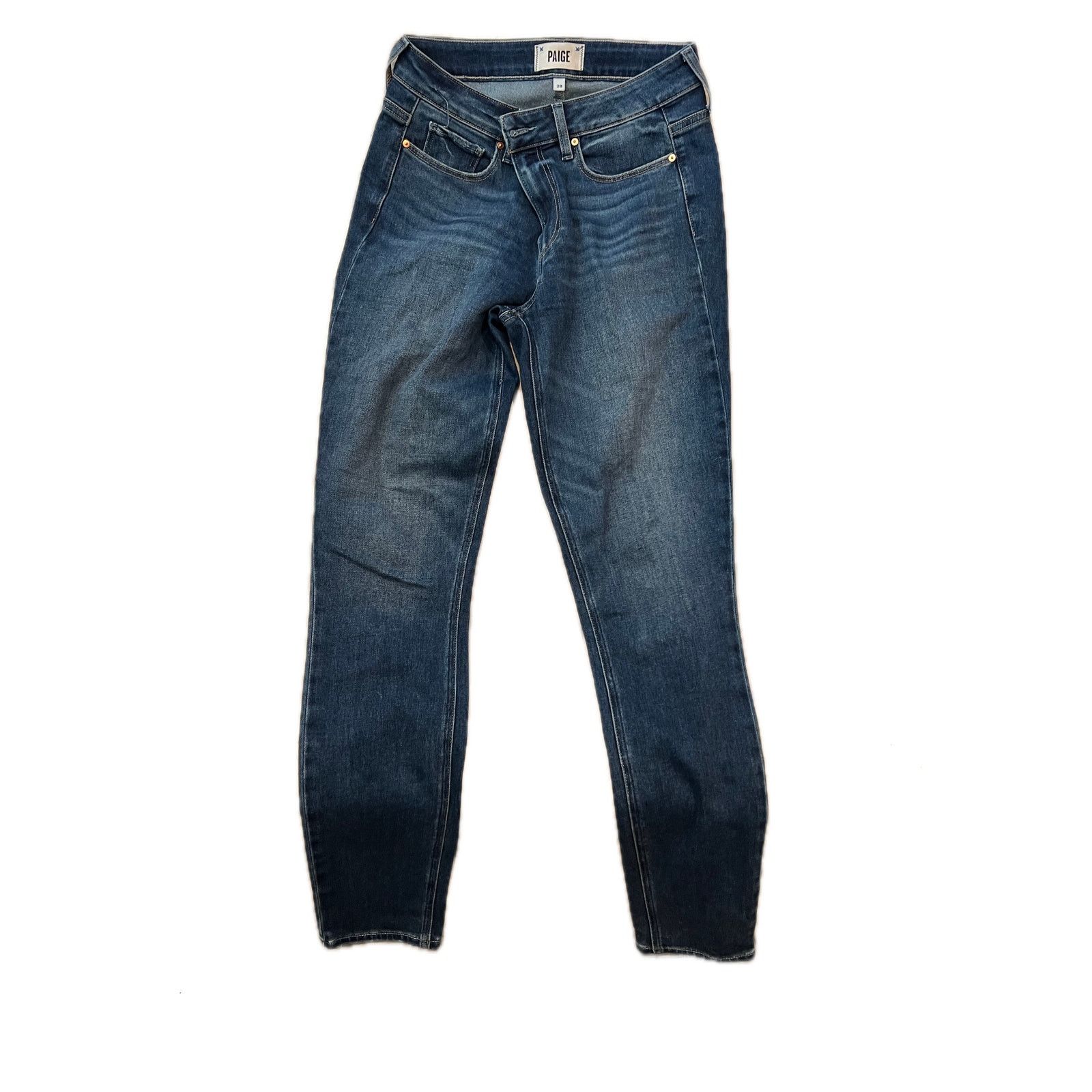 Paige Paige Hoxton Ultra Skinny Blue Jeans Womans Sz 28x30 Size 38" / US 16 / IT 52 - 1 Thumbnail