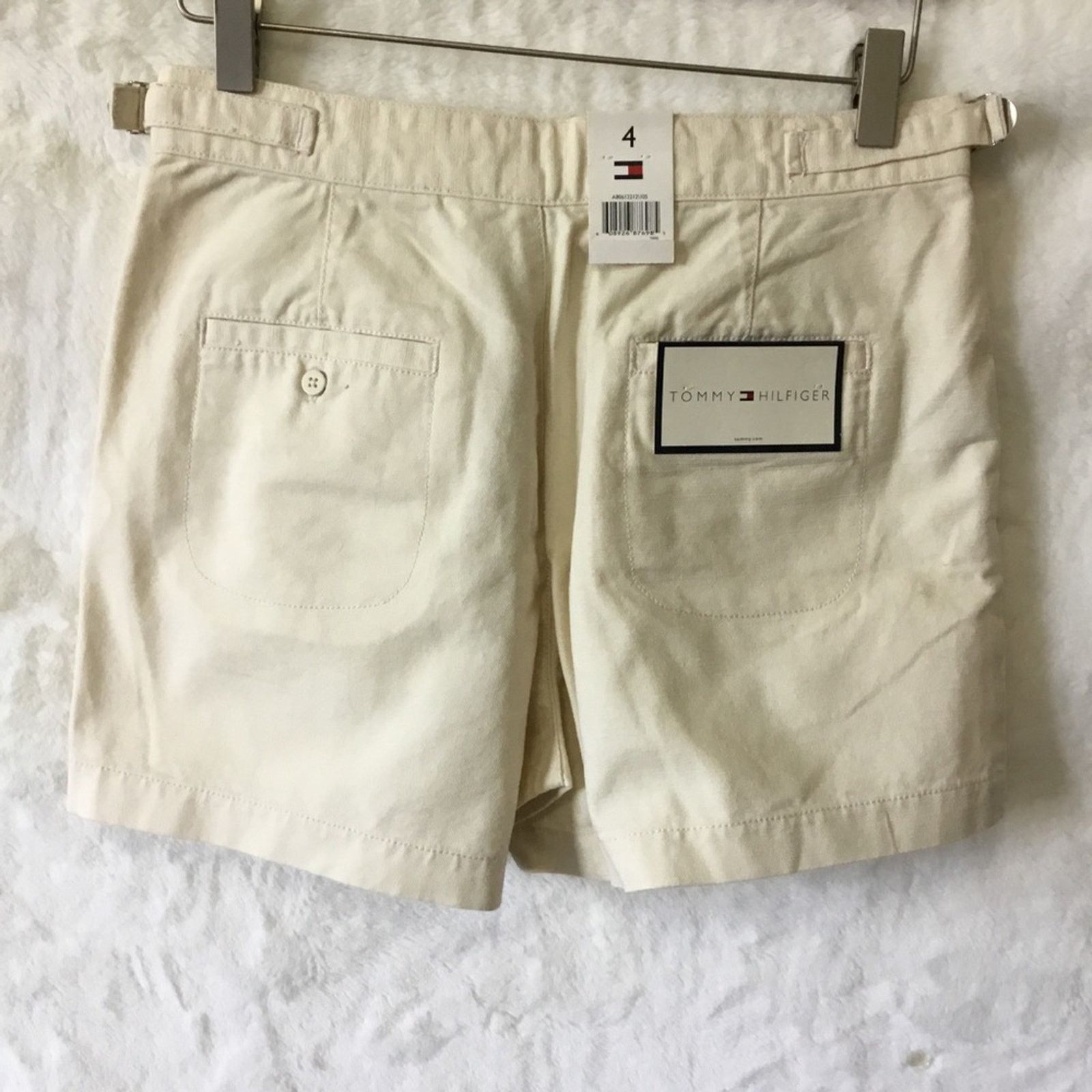 Tommy Hilfiger Tommy Hilfiger Beige Classic Shorts Size 27" / US 4 / IT 40 - 5 Thumbnail
