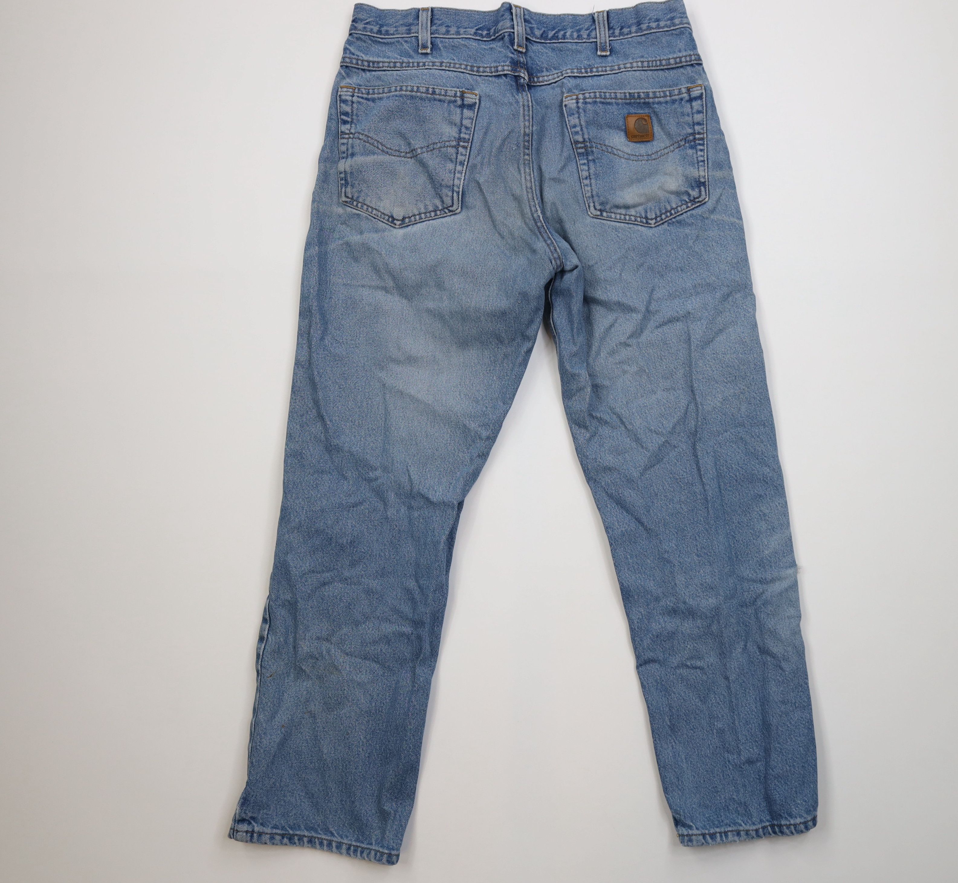 Carhartt Vintage 90s Carhartt Spell Out Straight Leg Denim Jeans Size US 32 / EU 48 - 11 Thumbnail
