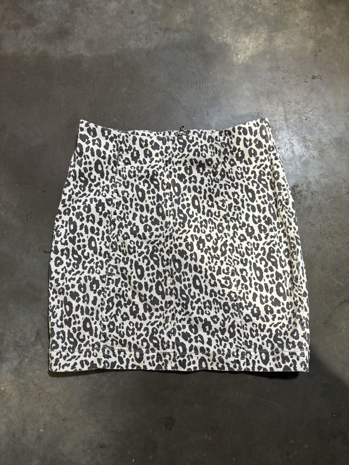 Vintage 2000s Y2K Vintage Mini Skirt Size 27" / US 4 / IT 40 - 2 Thumbnail