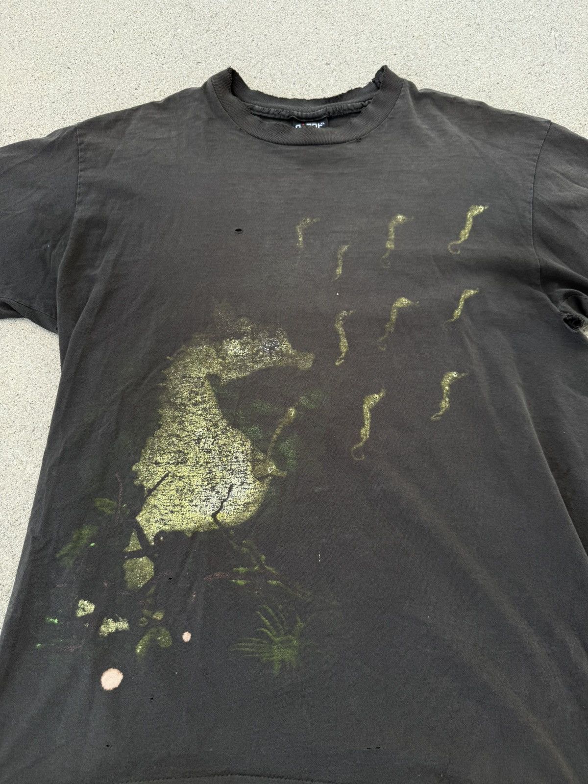 Nirvana Vintage Nirvana Seahorse Tee Size US XL / EU 56 / 4 - 2 Thumbnail