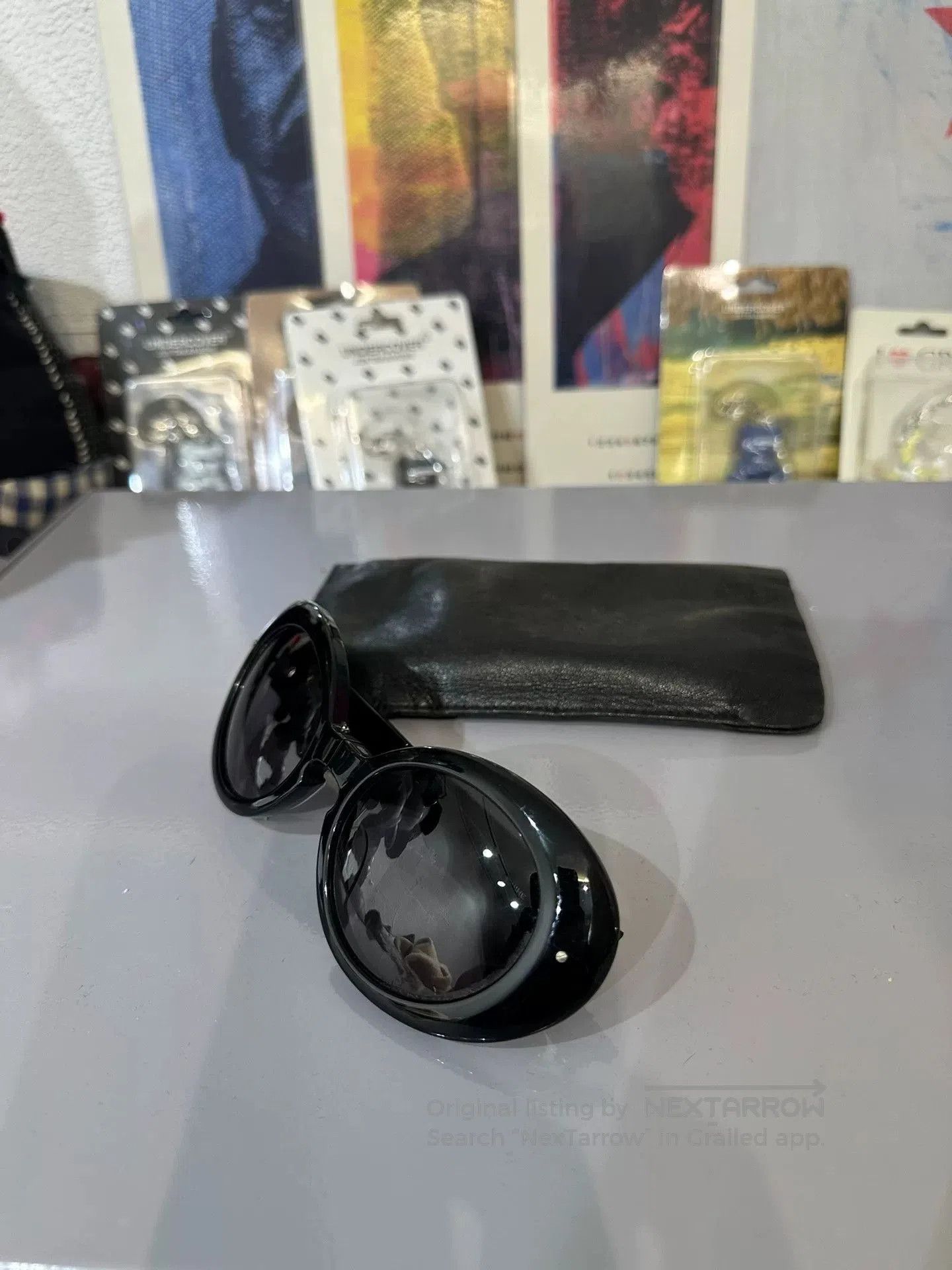 Comme des Garcons kurt cobain foldable sunglasses. Size ONE SIZE - 2 Thumbnail