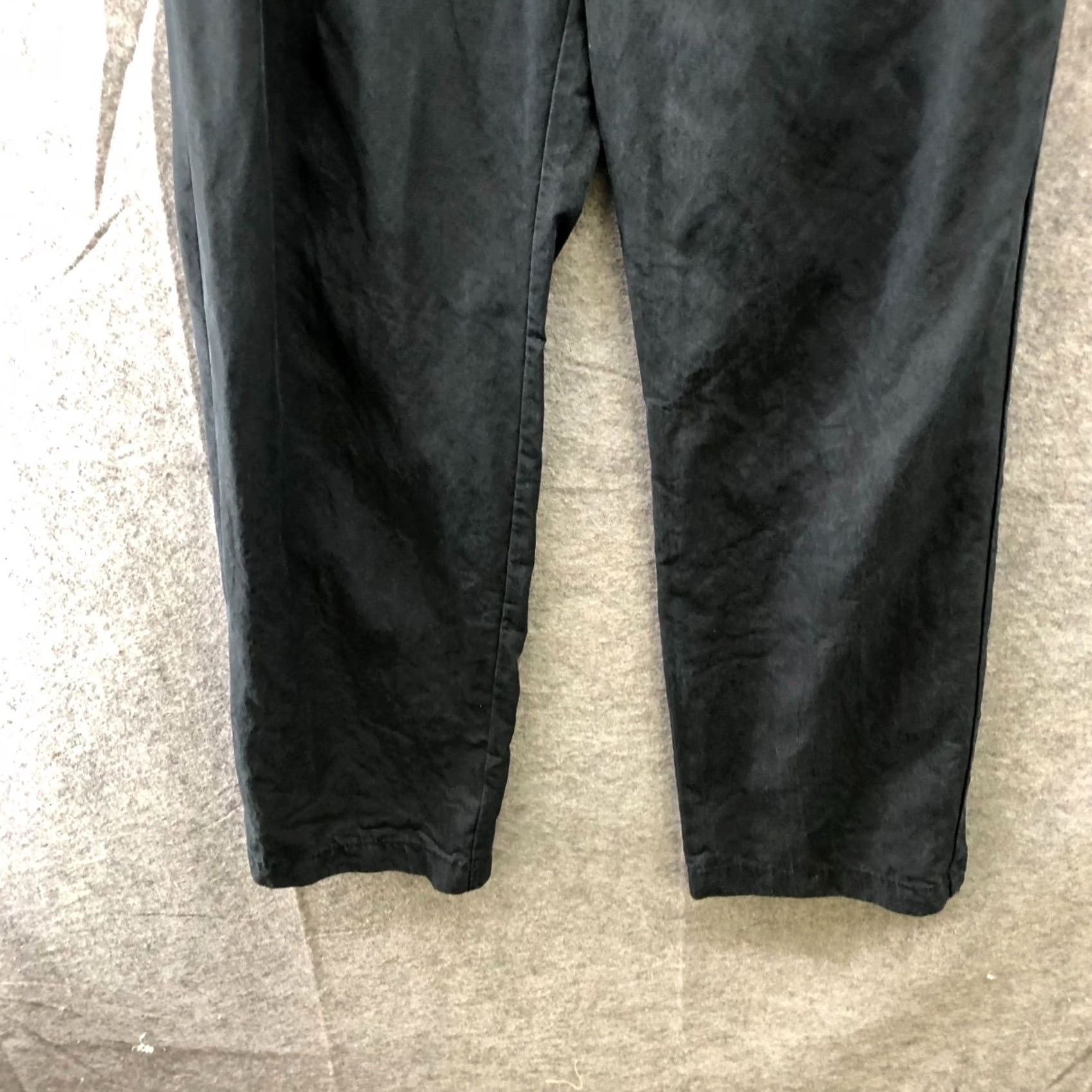 Gap Gap Wide-Leg Trousers Womens 4 Black Pleated Front High Rise Softsuit Lyocell Nylon Pants Size 27" / US 4 / IT 40 - 4 Thumbnail
