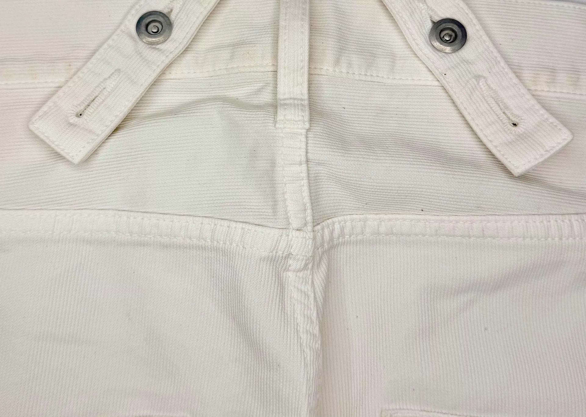 Visvim VISVIM 22SS FLUXUS 17 Dry Pique Overalls Ivory 2 Size US 32 / EU 48 - 3 Thumbnail