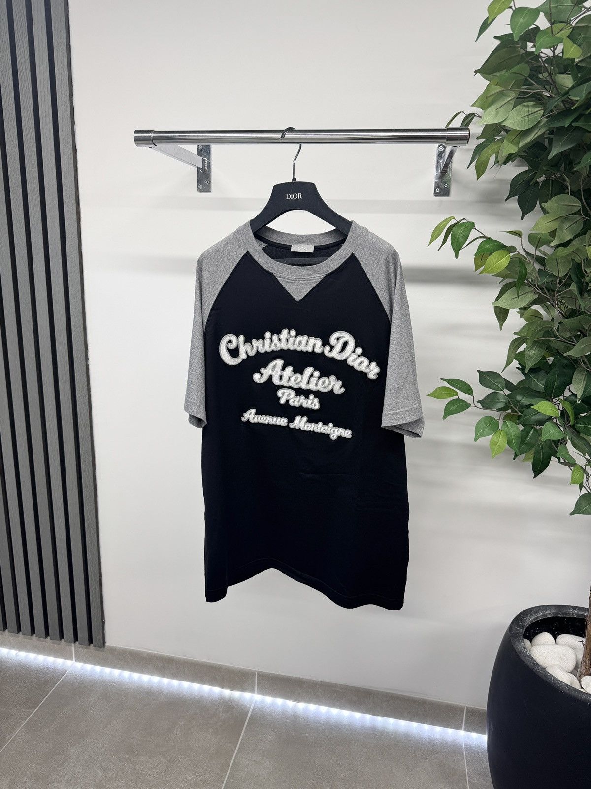 Dior Dior Atelier Paris T-Shirt In Black & Grey RRP £800 | Grailed