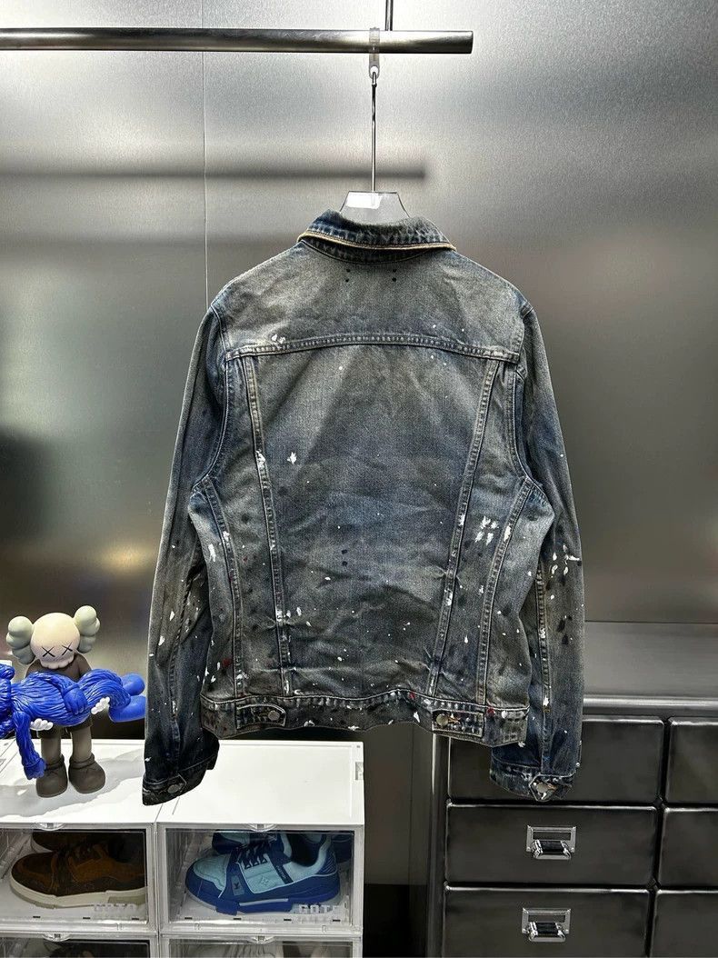 Amiri Amiri makes old paint graffiti jacket-2506 Size US M / EU 48-50 / 2 - 2 Thumbnail